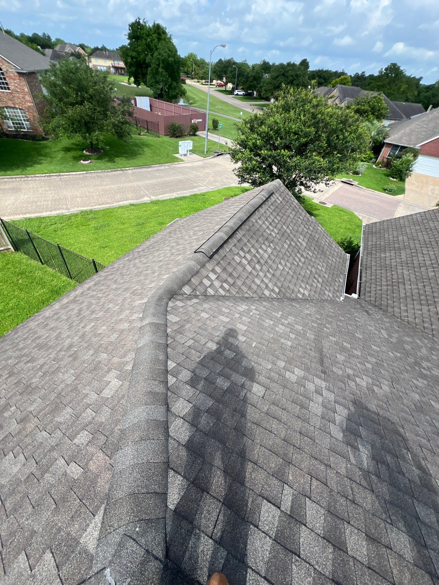 Hail Damage using Owen's Corning Duration (Lifetime) Shingles by Roof Repair Company