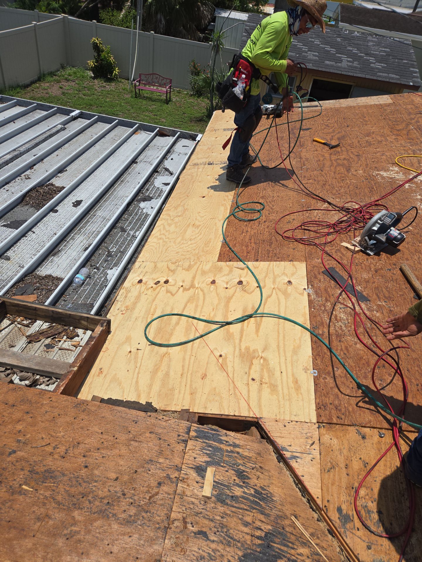 Project in St. Petersburg 33702 by Mitchell Roofing Company LLC 