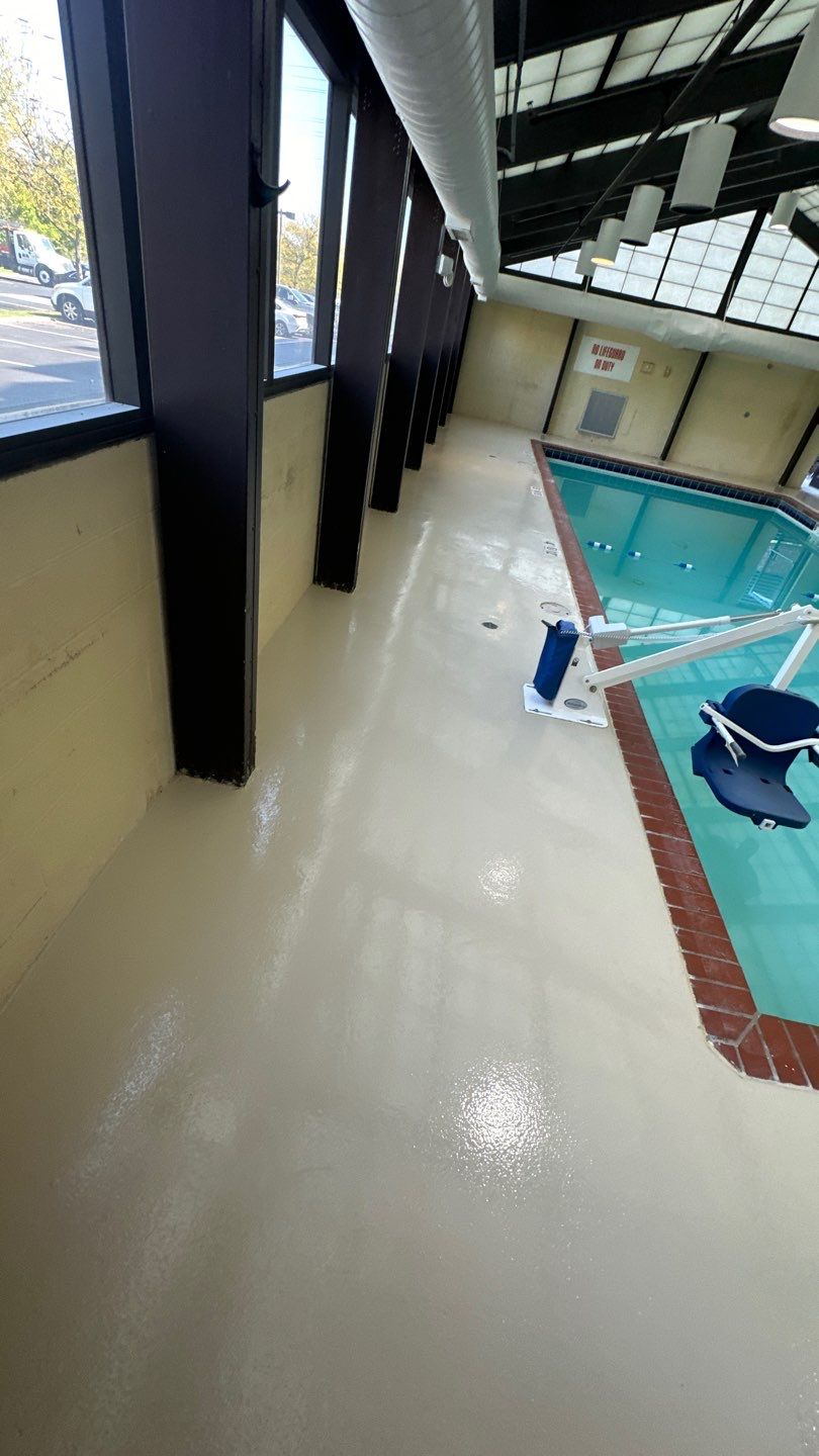 Hotel Pool Deck Project in Independence by Floors in a Day, Inc