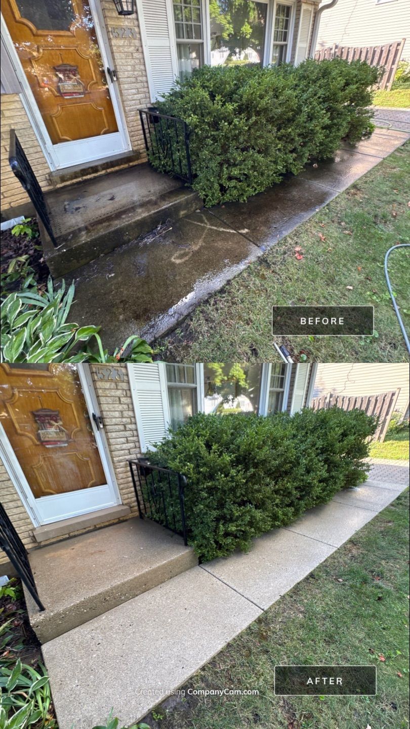 Project in Wauconda by Simmons Power & Soft Washing