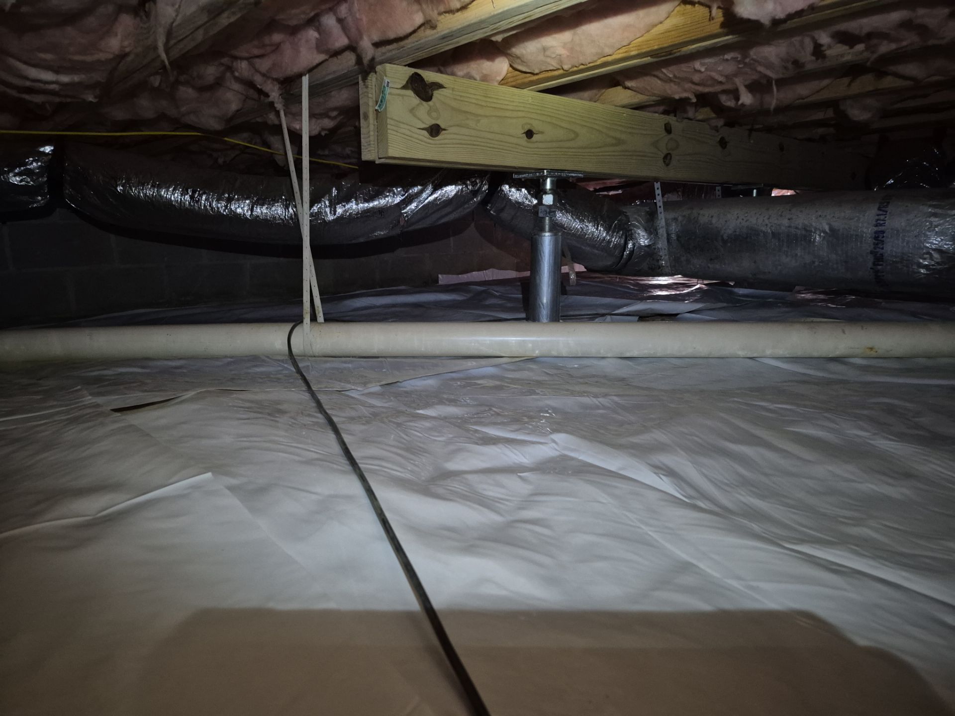 Project in Williamsburg by Patriot Crawl Space Repairs