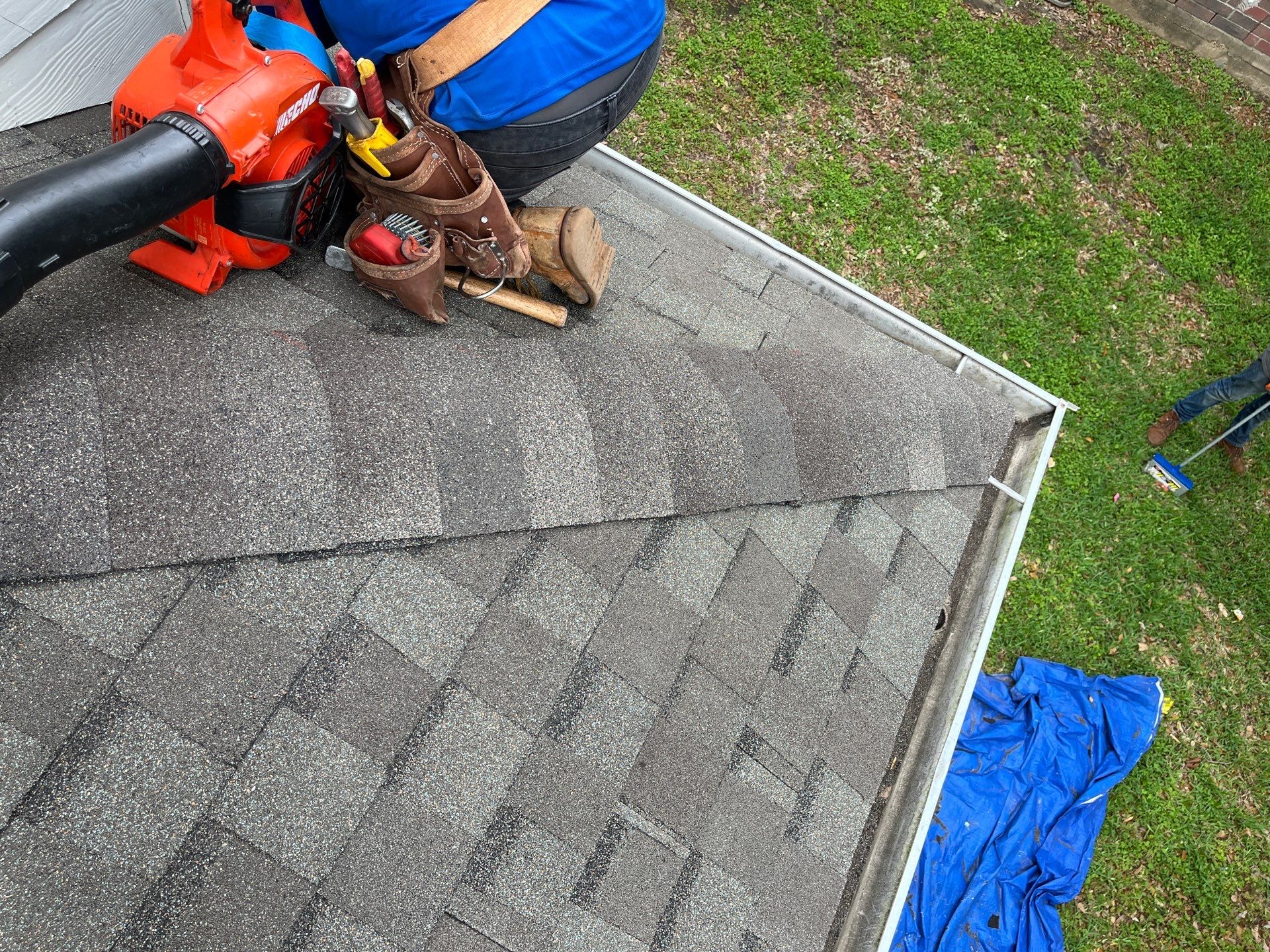 Residential Roofing Installation using Owen's Corning Duration (Lifetime) Shingles by Roof Repair Company