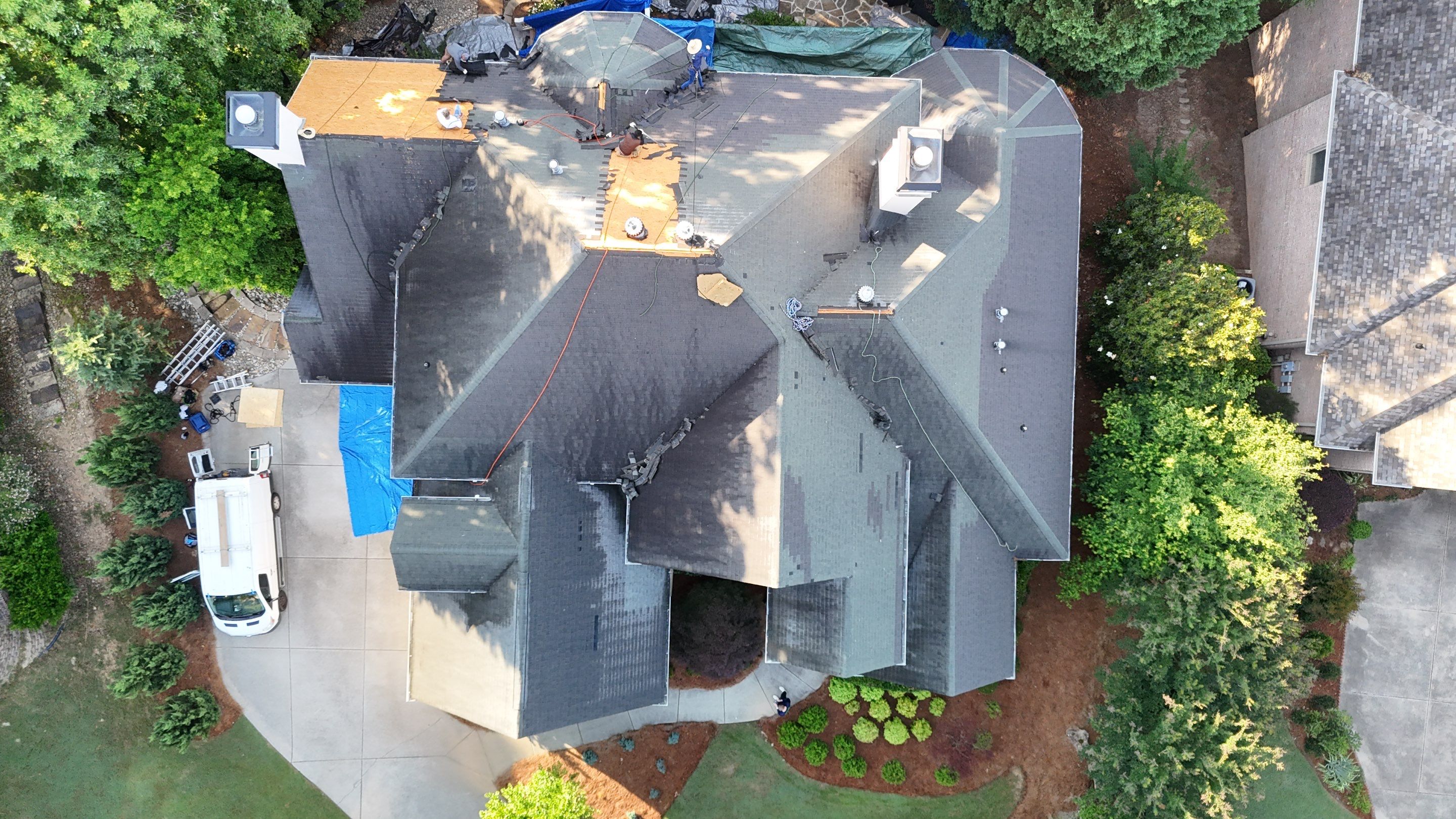  Binghurst Road  Suwanee Roof Replacement  by Dom Roofing & Restoration