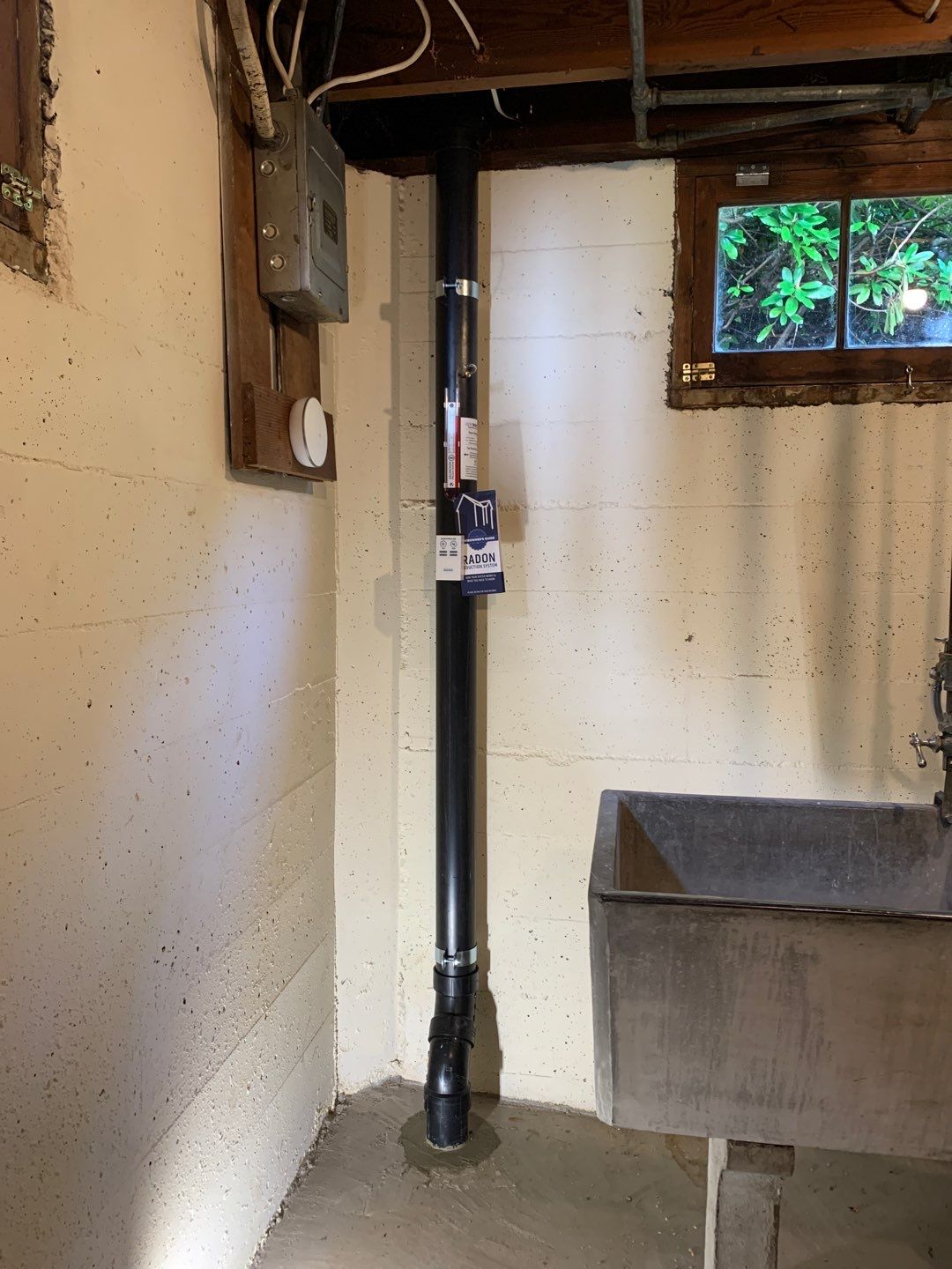 Subslab Radon System by JustRadon.Com