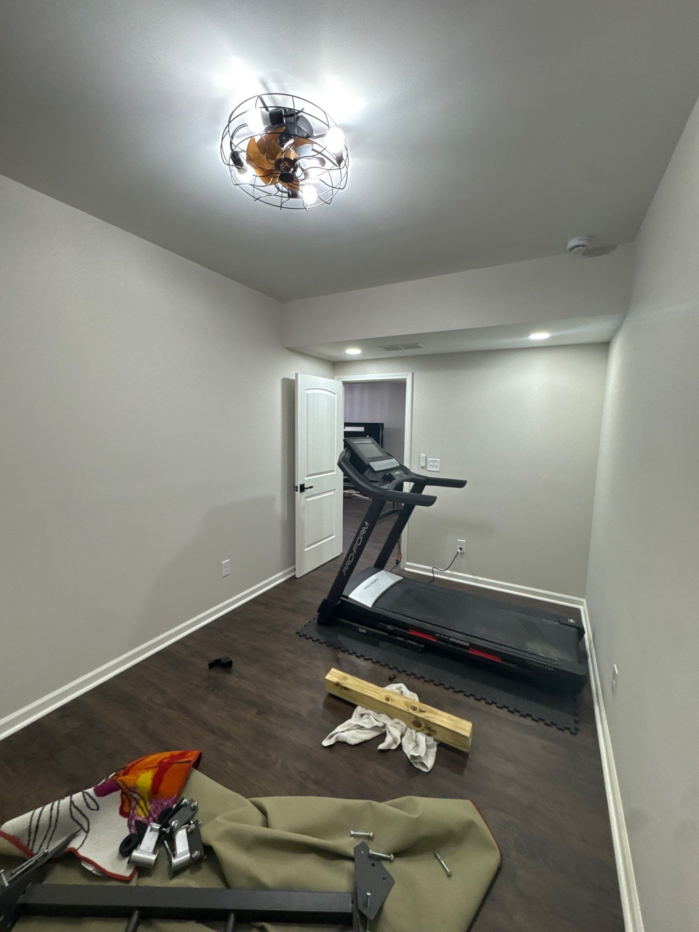 Full Basement Remodel in Powder Springs Featuring Custom Kitchenette by Swift Home Renovations