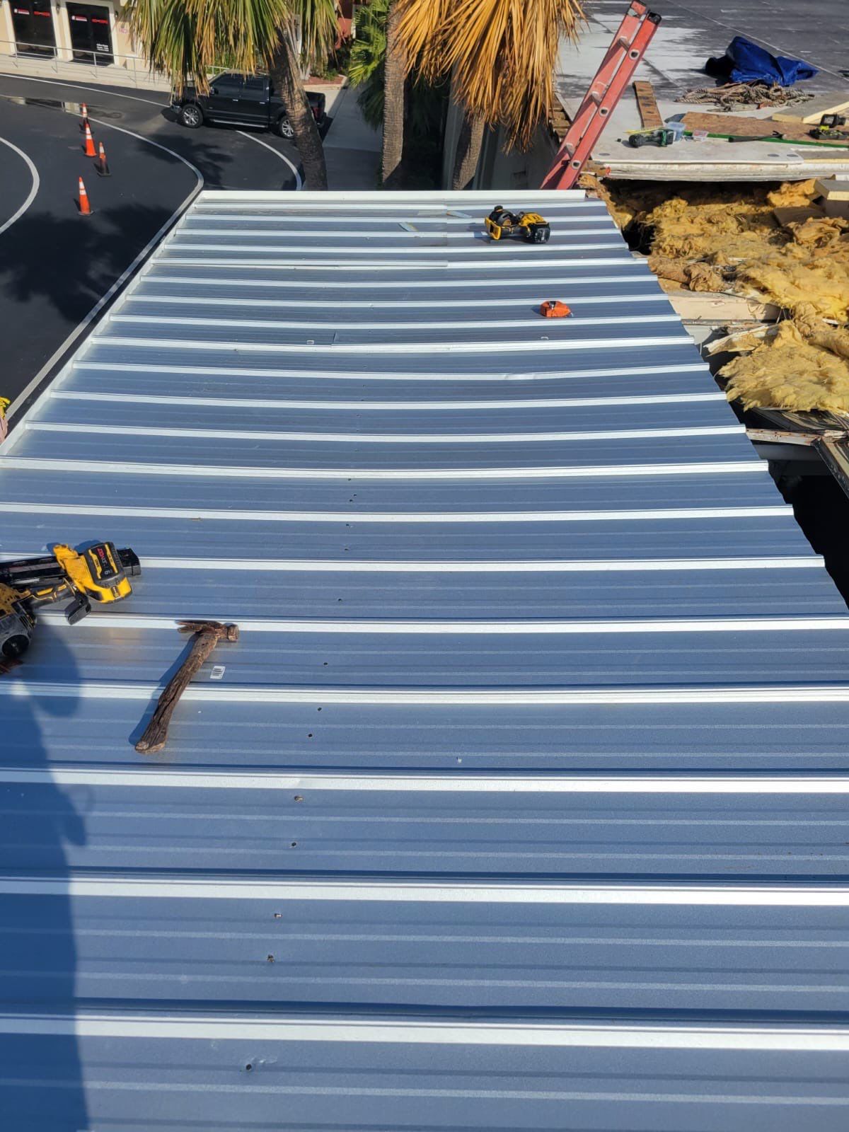 Emergency Repair on School from Storm Damage by Four Peaks Roofing