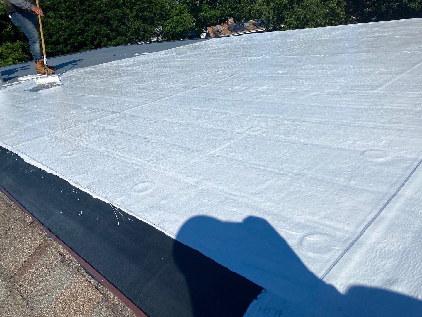 Residential Roofing Installation using Owens Corning Duration Driftwood by A Plus Exterior