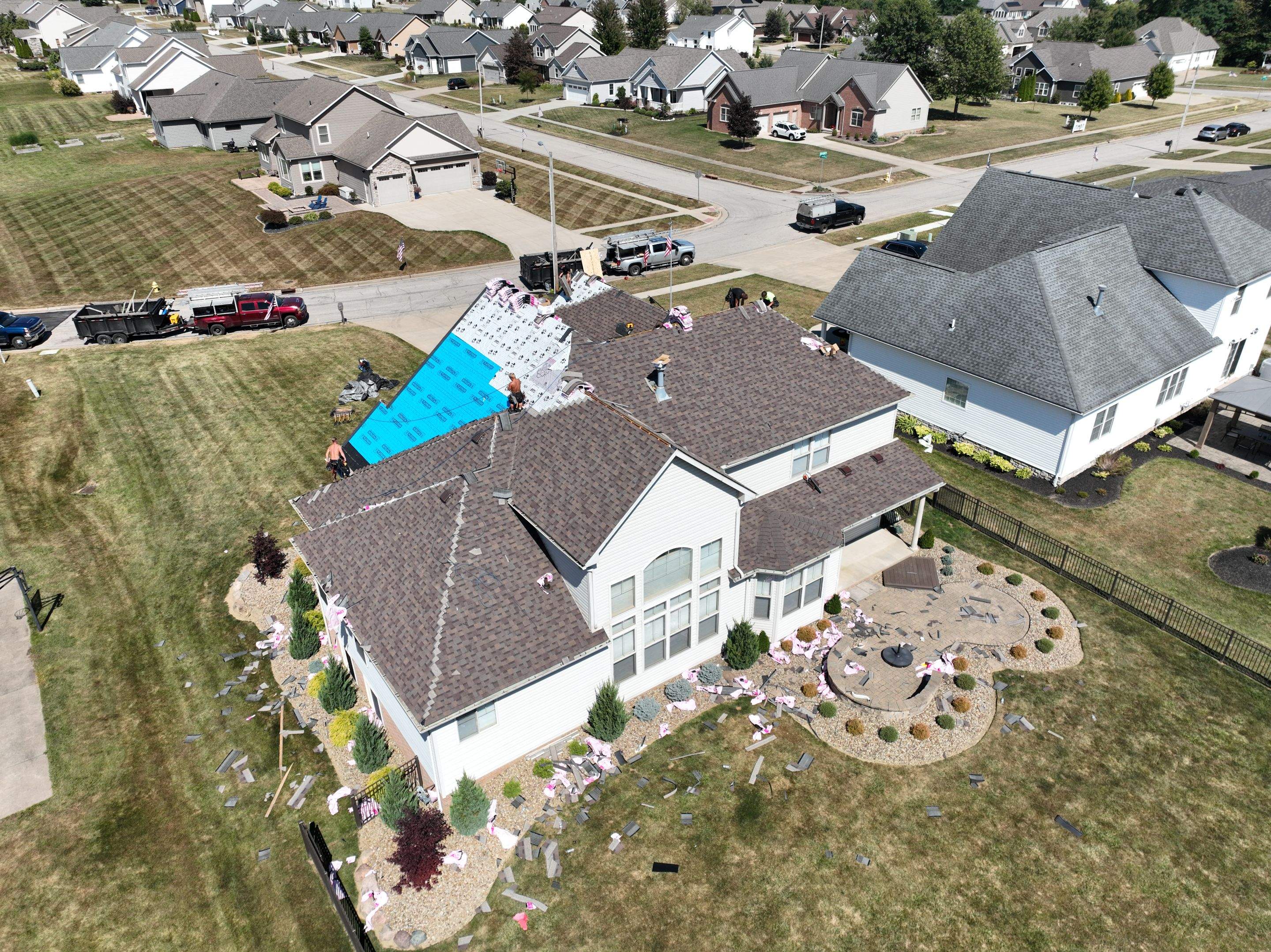 Timeless in Teak: Wooster Roof Revitalization by Cornerstone Roofing And Siding
