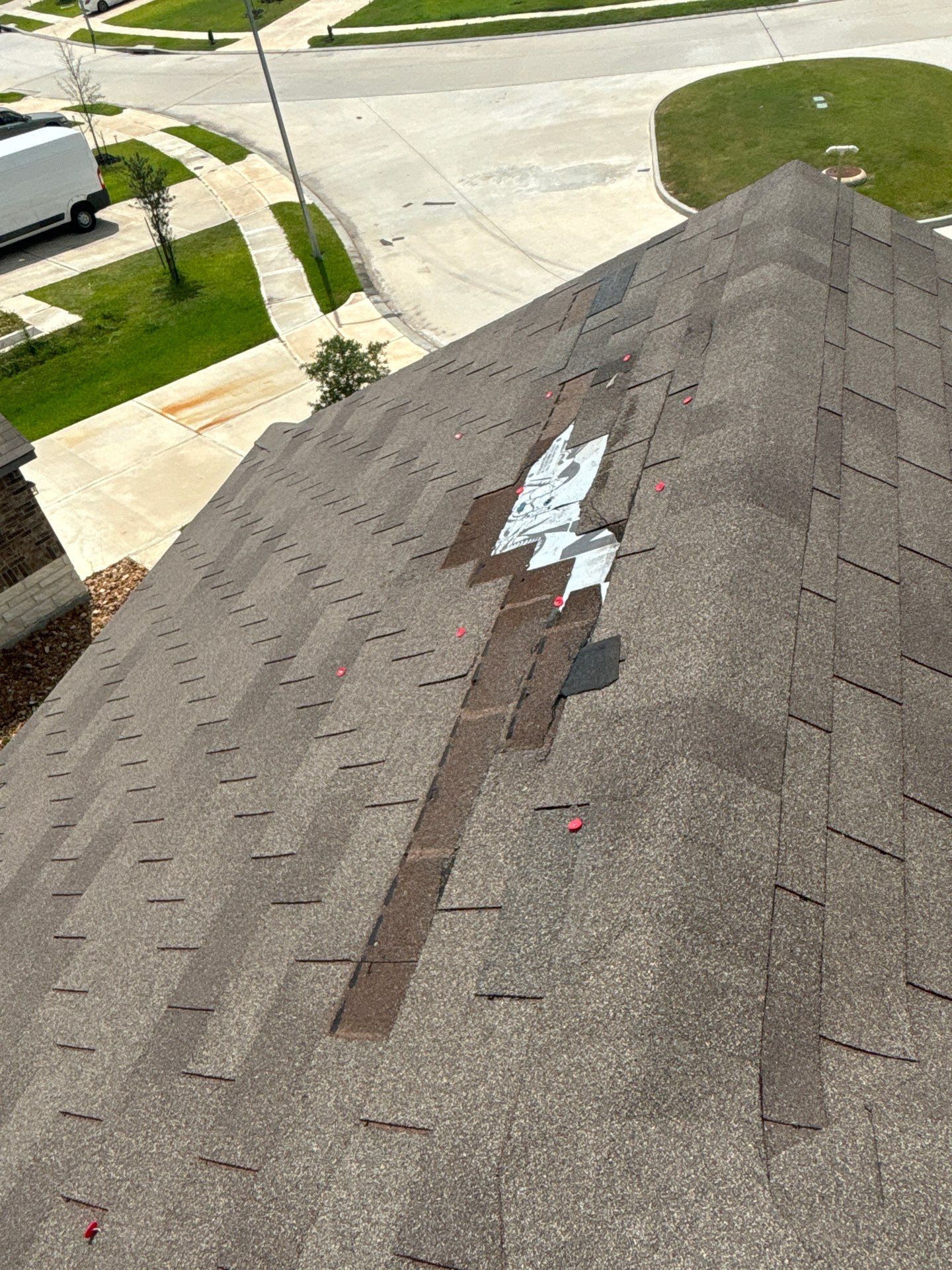 Residential Roofing Repair using Owen's Corning Duration (Lifetime) Shingles by Roof Repair Company