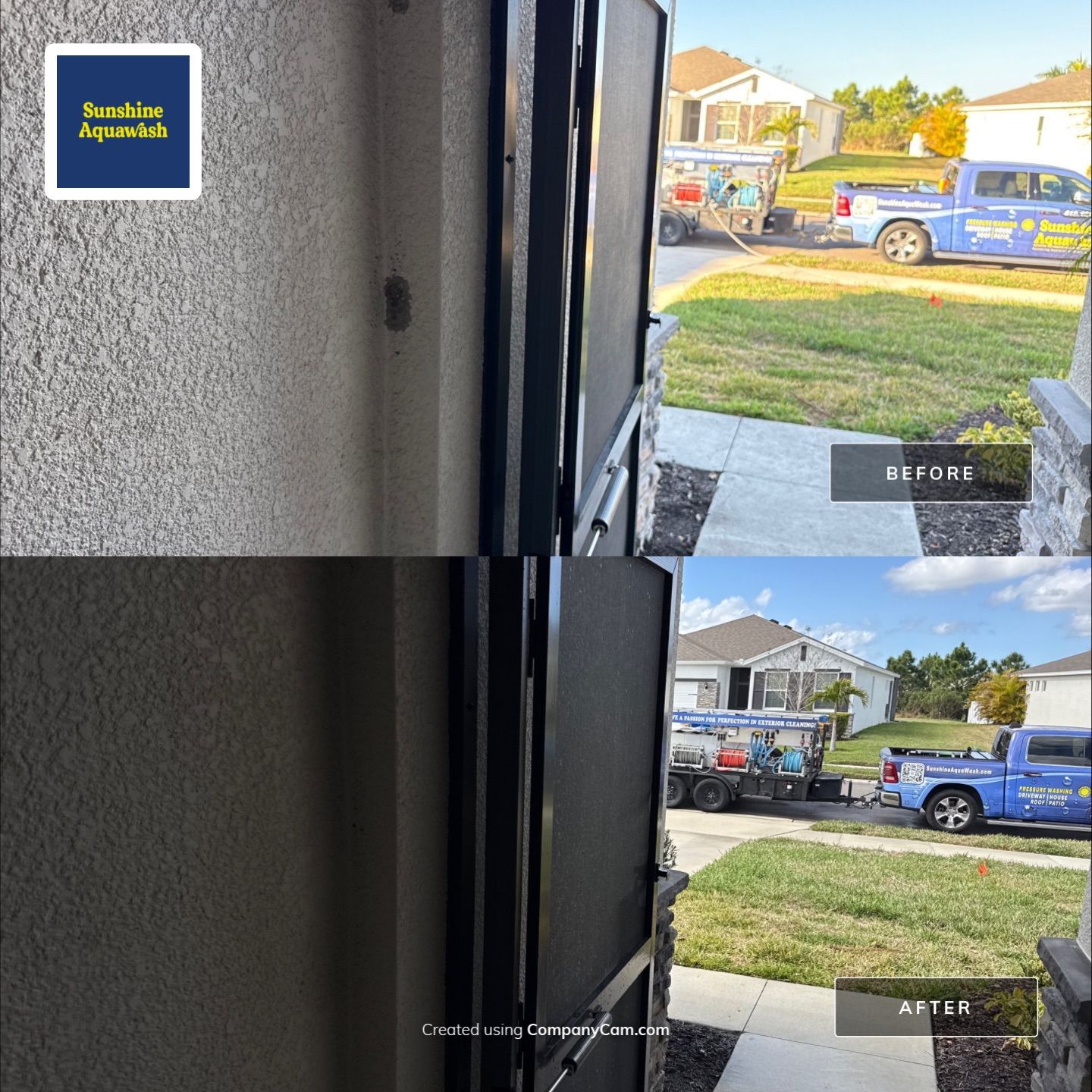 House Wash, Lanai Cleaning & Driveway Washing | Willow Walk Palmetto FL by Sunshine AquaWash