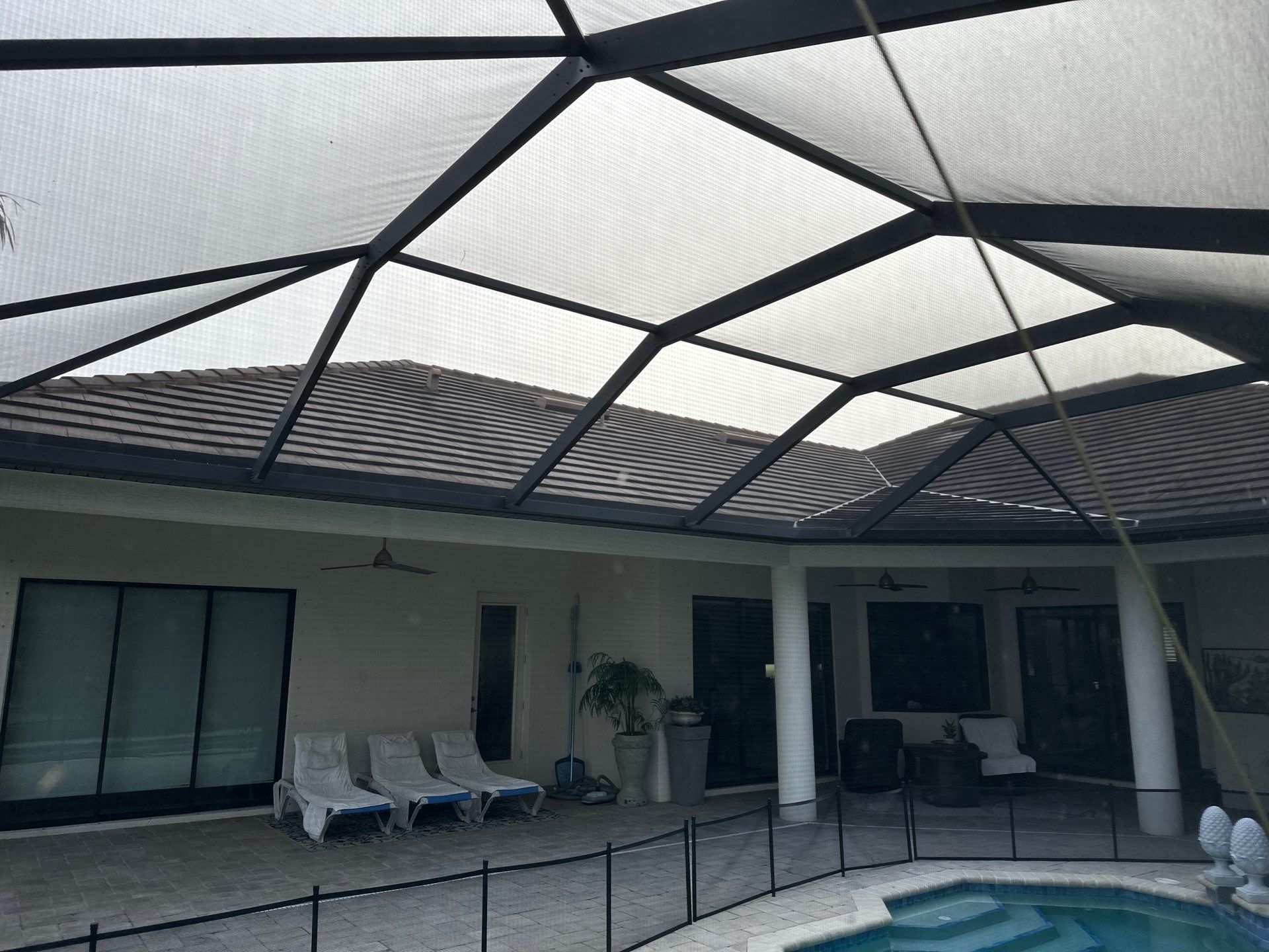 Flat Tile Roof Cleaning, House Wash & Sidewalk Cleaning in Enclave at Country Meadows, Bradenton, FL | Sunshine AquaWash by Sunshine AquaWash
