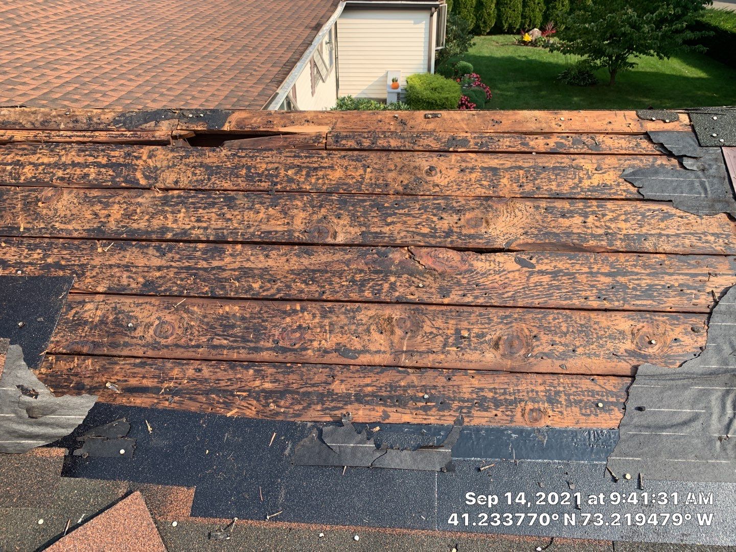 Residential Roofing Installation using Owens Corning Duration Brownwood by A Plus Exterior