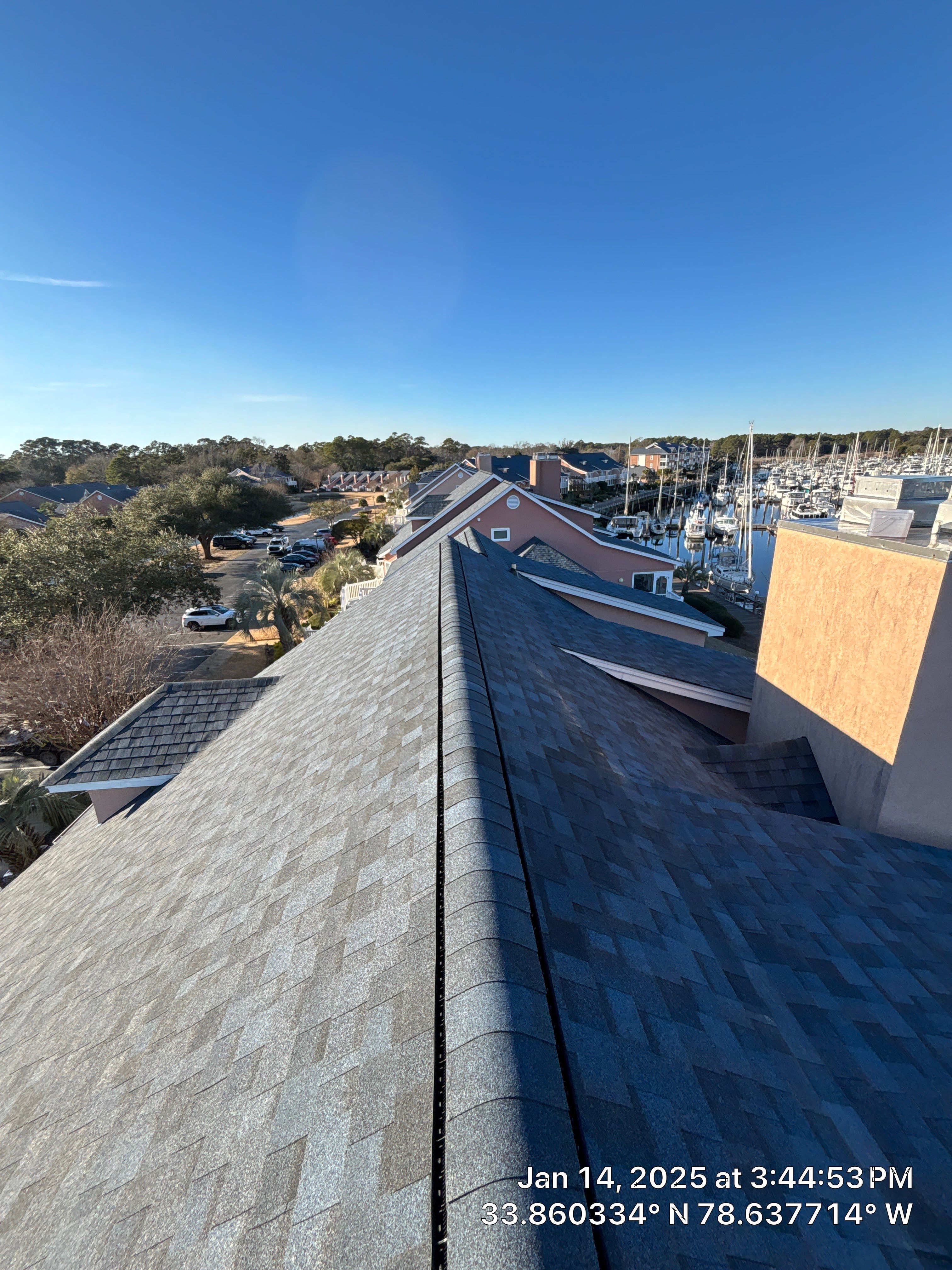 IKO Dynasty - Atlantic Blue by Linta Roofing