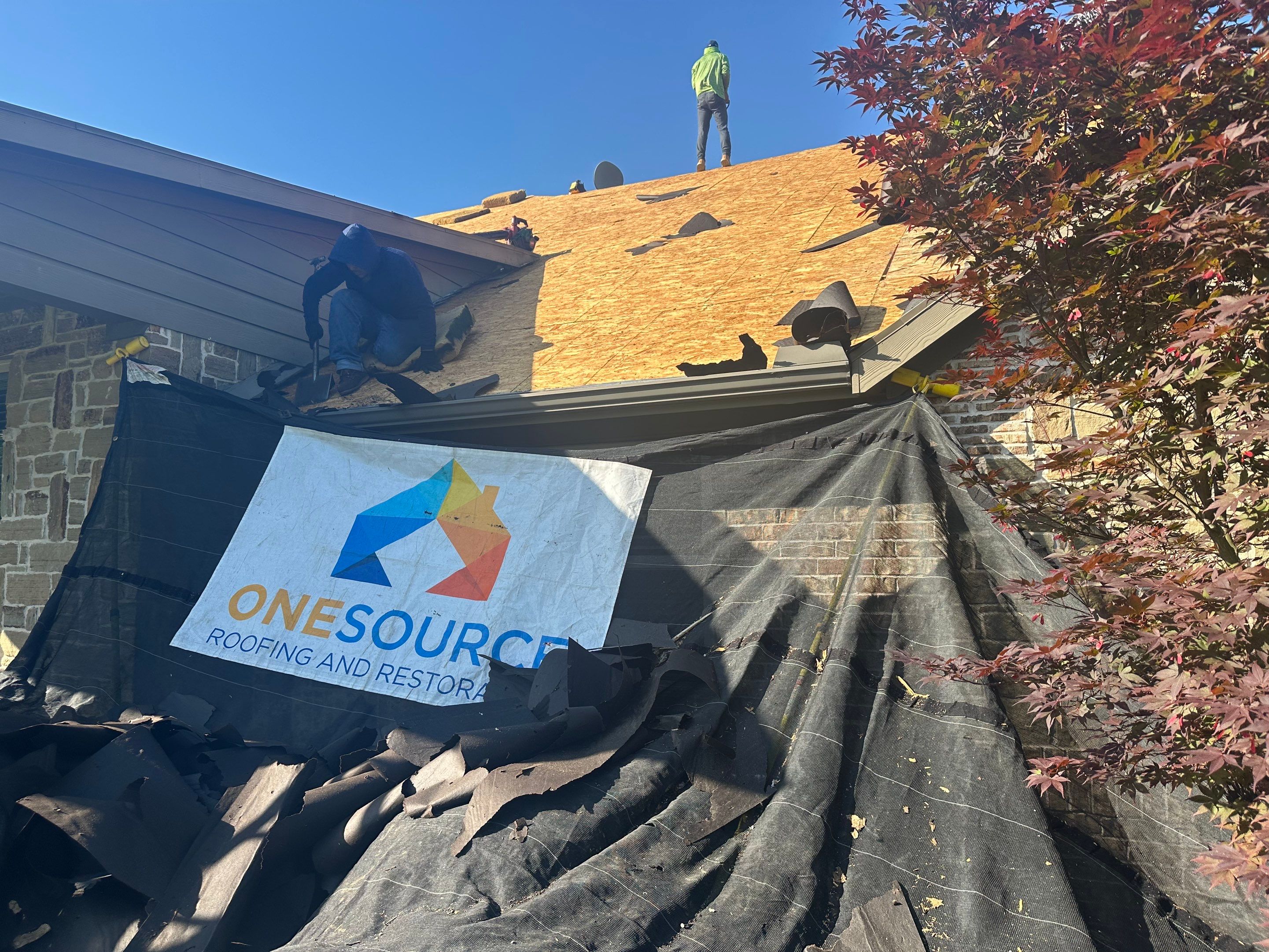 Residential Roofing Installation using Malarkey Legacy Natural Wood by OneSource Roofing and Restoration