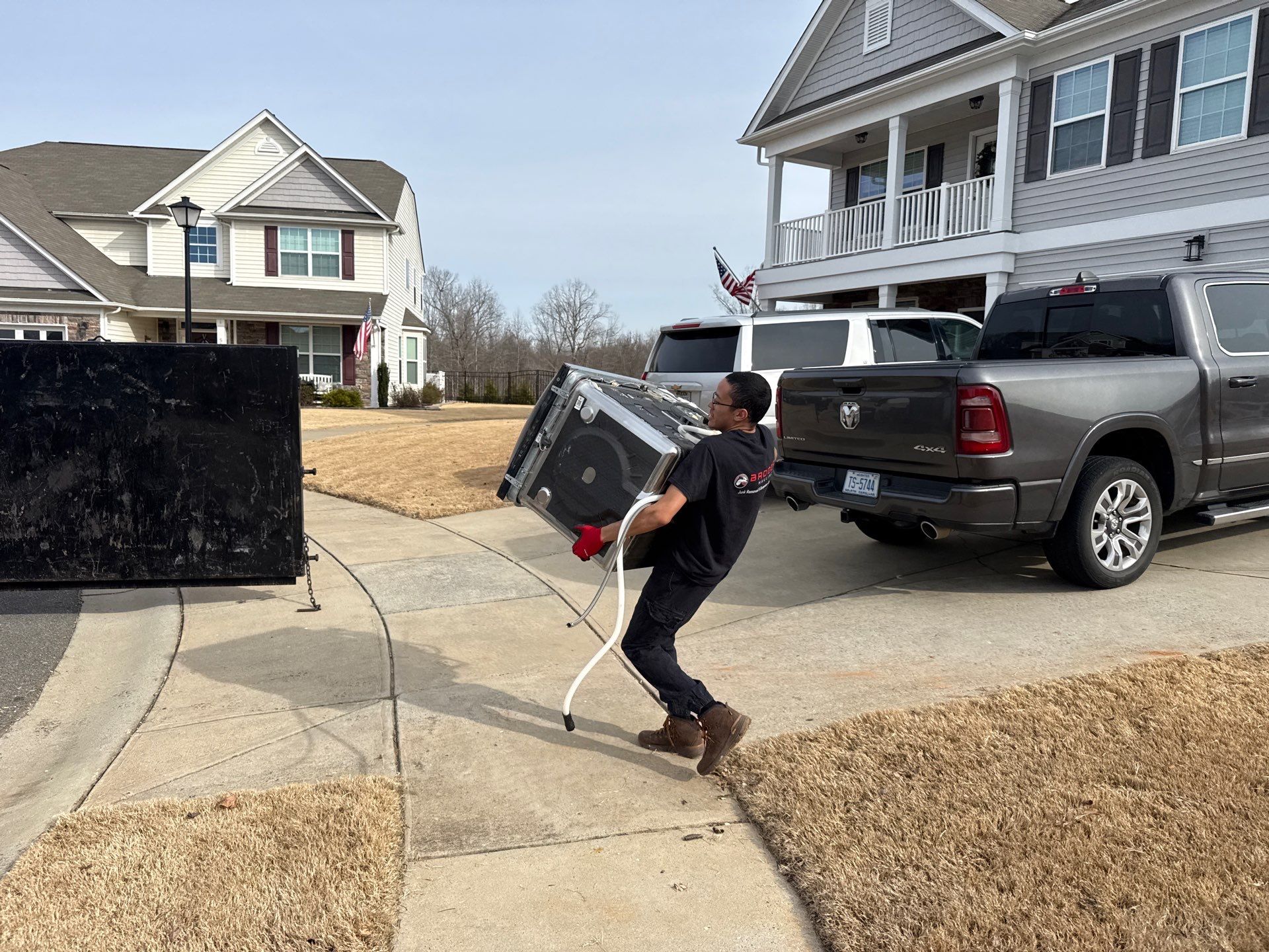 Project in Waxhaw by Badger Hauling