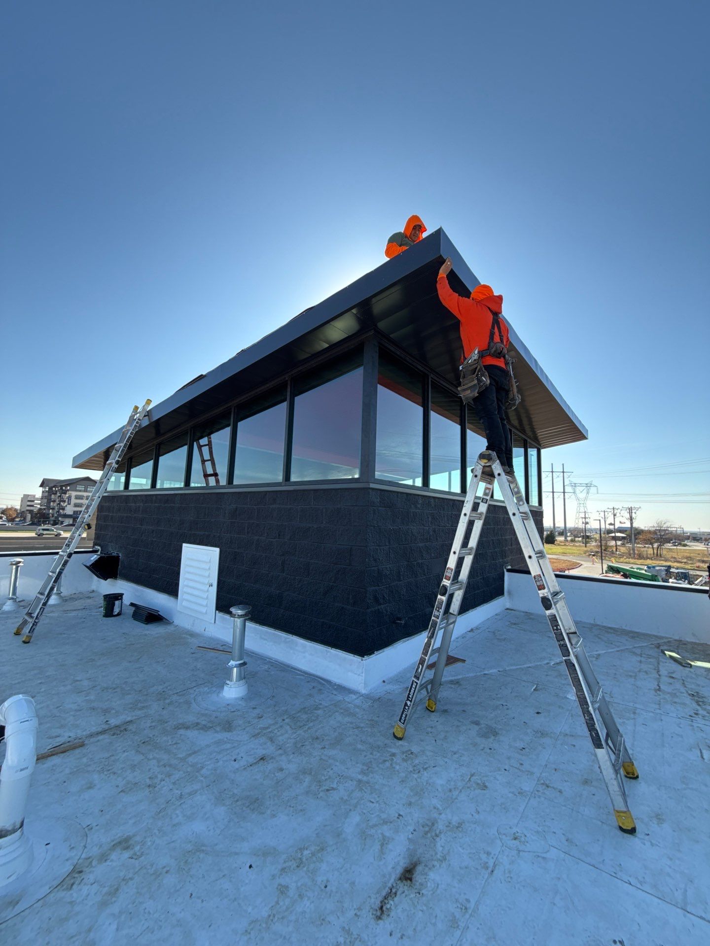 Project in The Colony by Urban Roofing