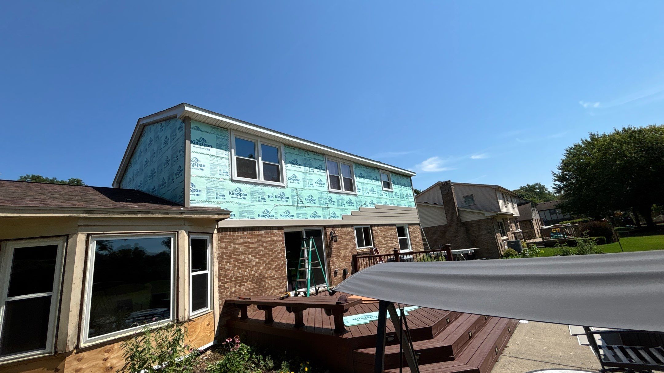 Siding Replacement using Alside S7 Cedar Mill Grain Pebble by 180 Contractors