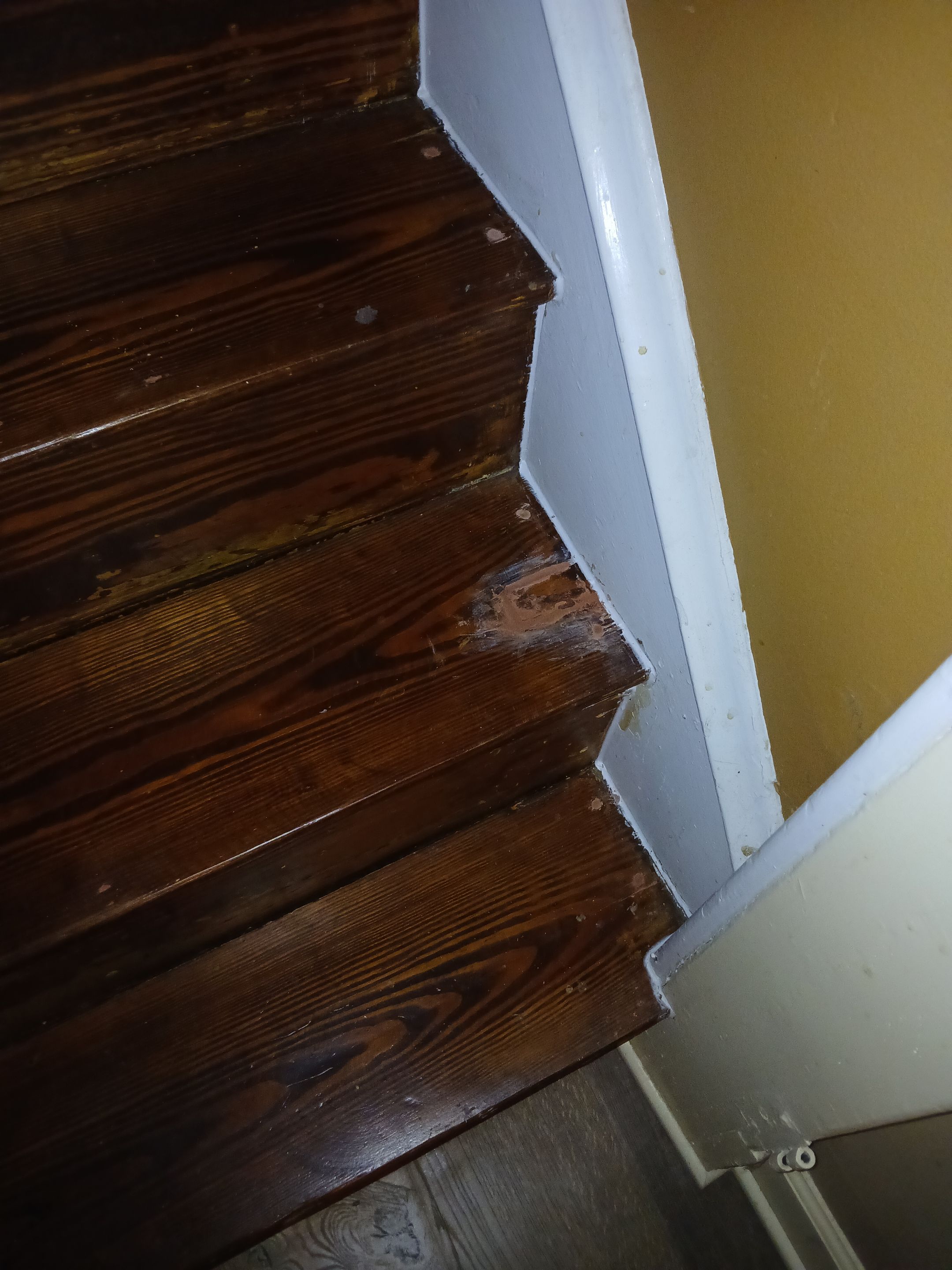 Staircase Refresh in Wilmington by Gc Makeovers