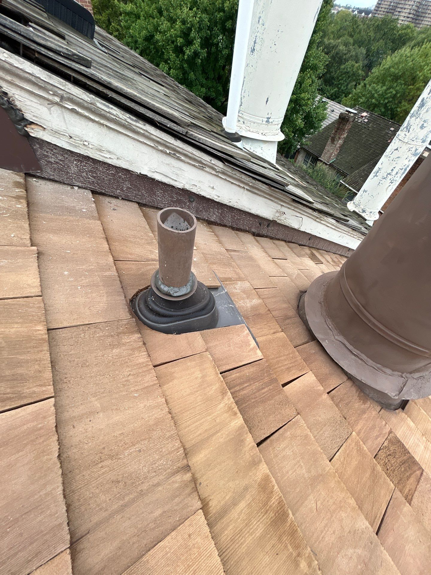 Arlington: Residential Roof Replacement with Perfection CCA-Treated Cedar Shakes by RM Banning, Inc.