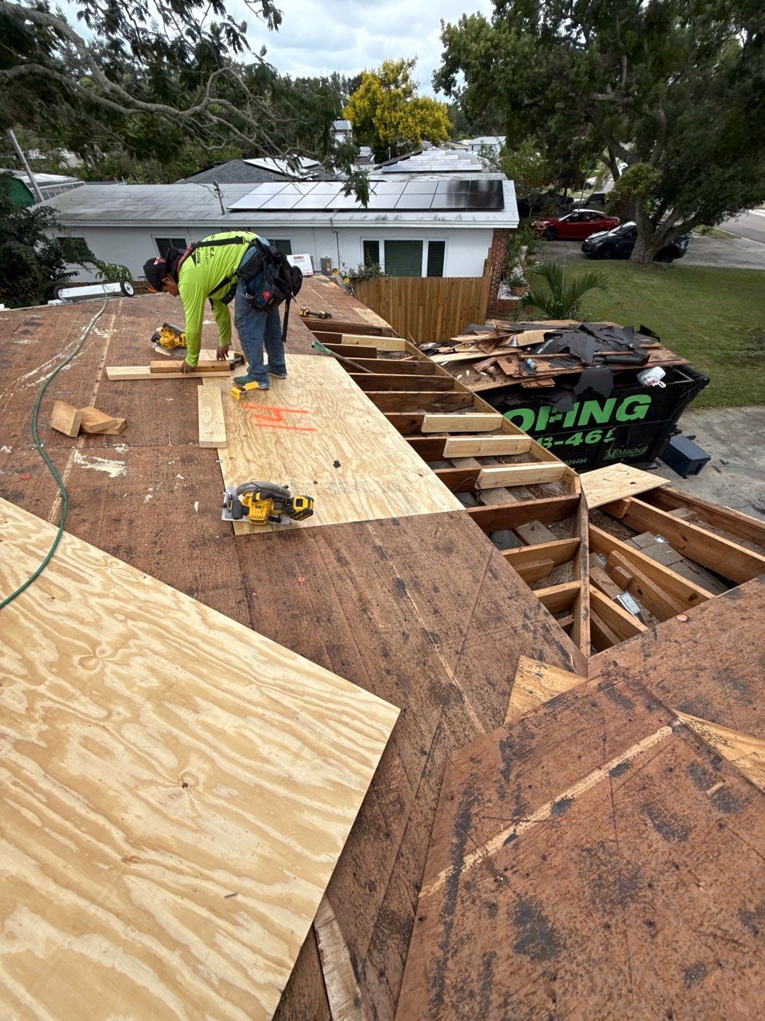 Project in St. Petersburg 33710 by Mitchell Roofing Company LLC