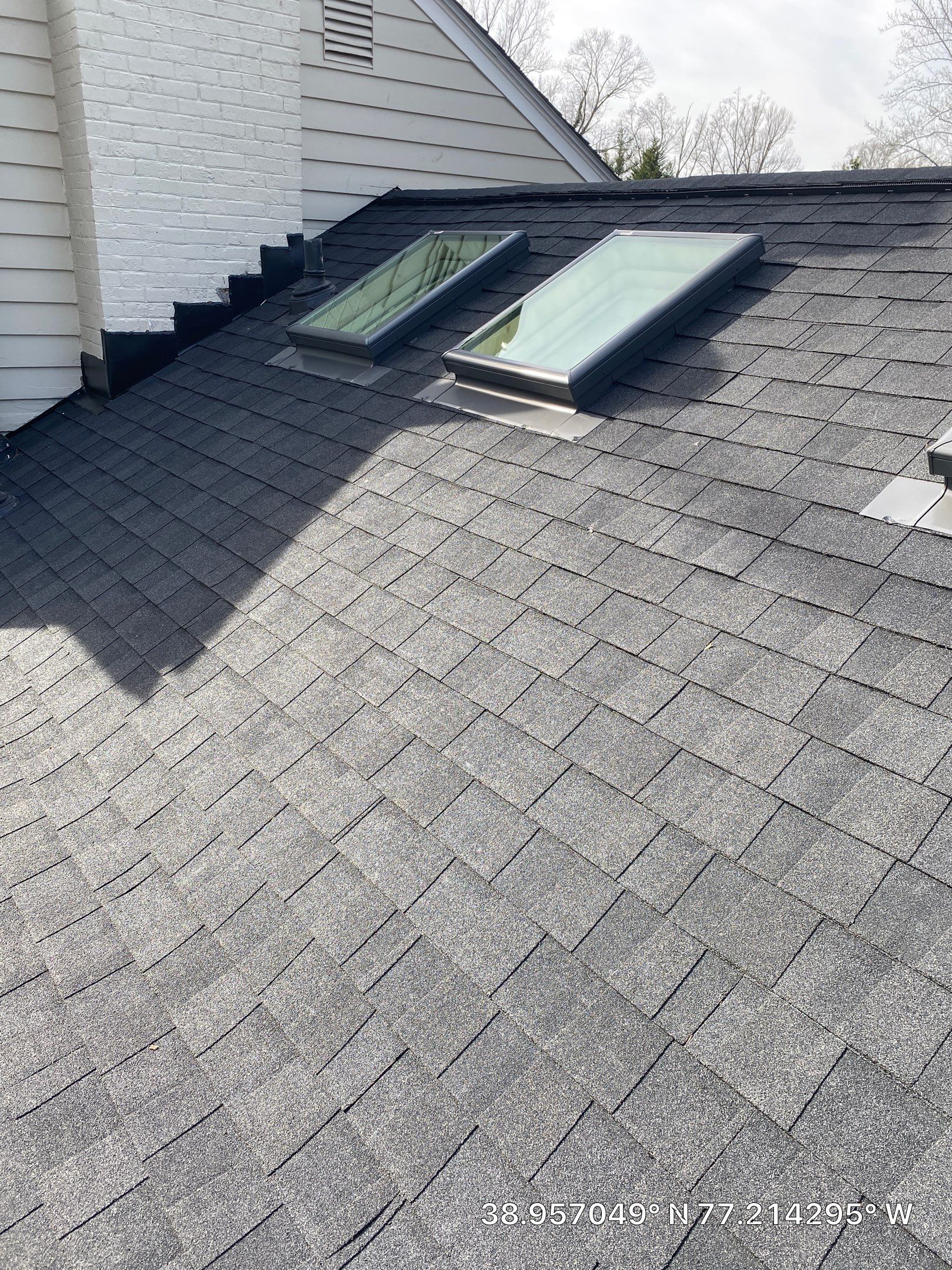 McLean: Certainteed Landmark Pro Designer Shingles in Max Def Charcoal Black by RM Banning, Inc.