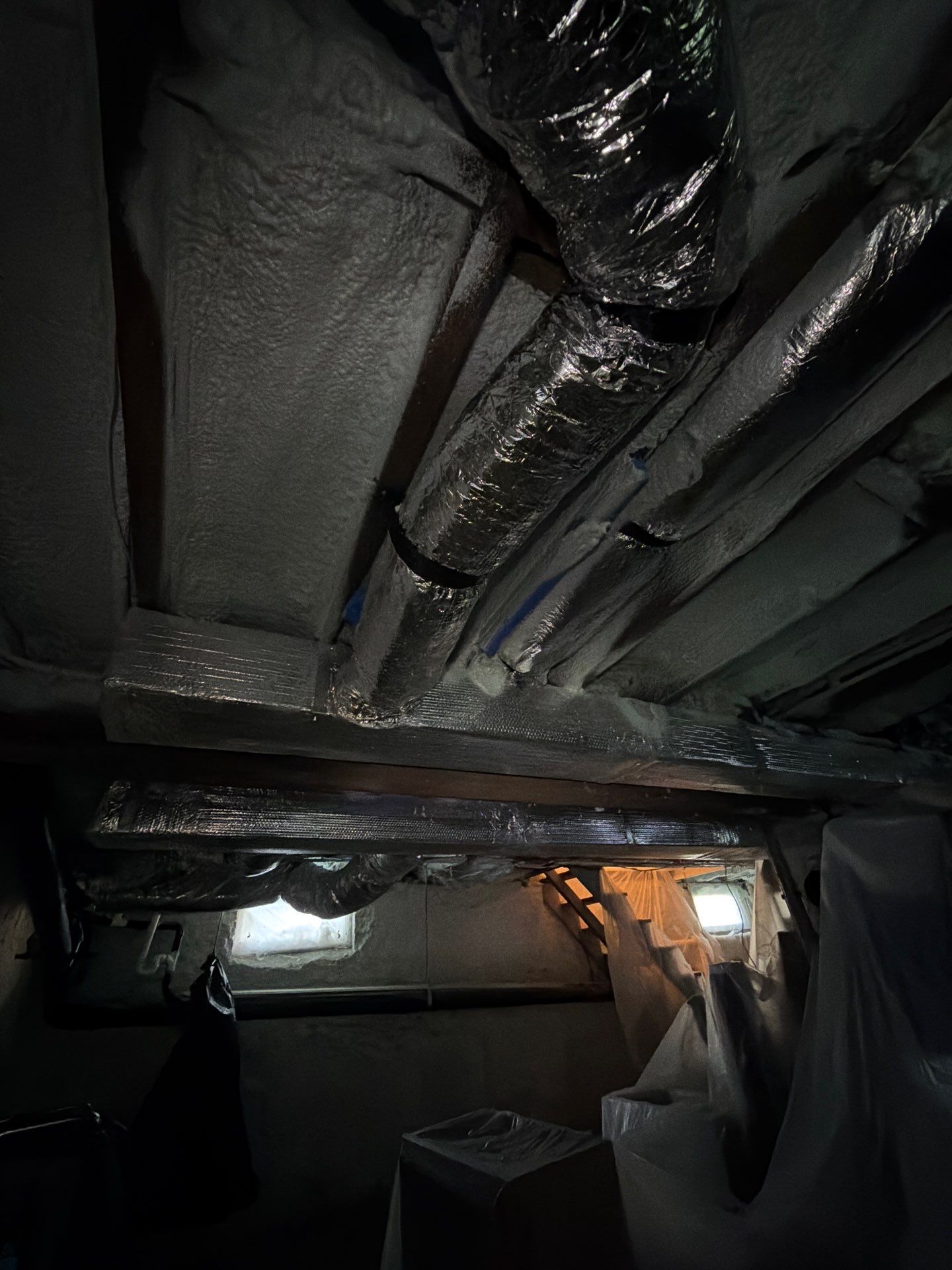 Cornwall Basement Spray Foam Insulation and Rim Joist Sealing by NYS Foam & Energy