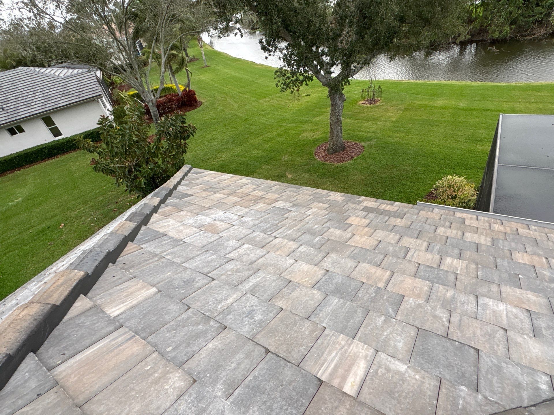 Residential Roofing Installation using roofing tiles from Eagle Roofing Products! by Gopher Roofing