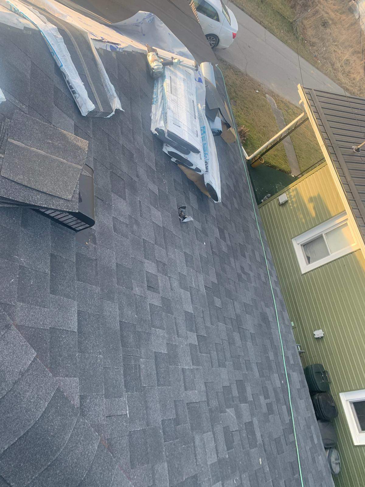Residential Roofing Installation using Performance Shingles by Mr. Roofer