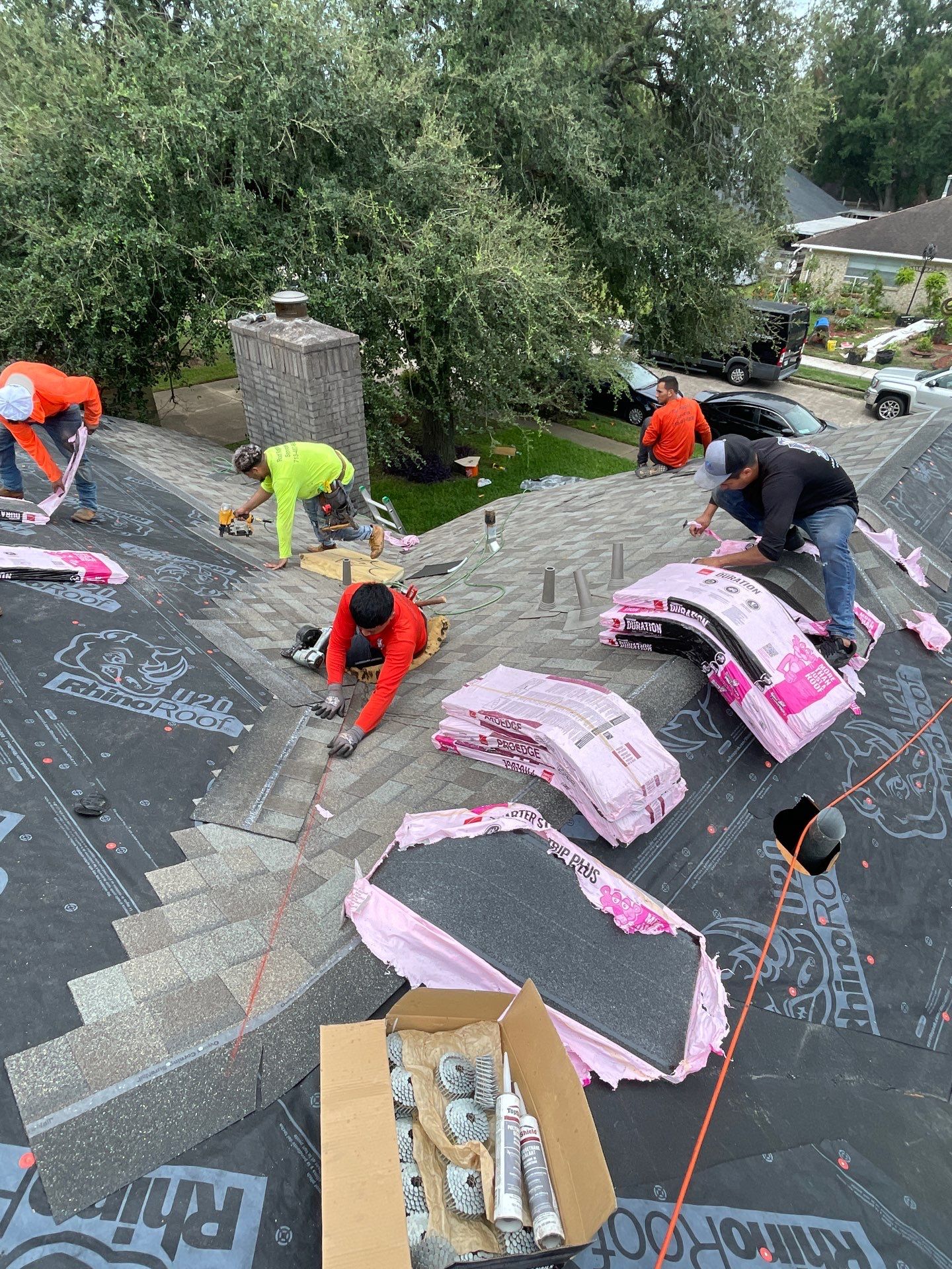 Residential Roofing Repair using Owen's Corning Duration (Lifetime) Shingles by Roof Repair Company