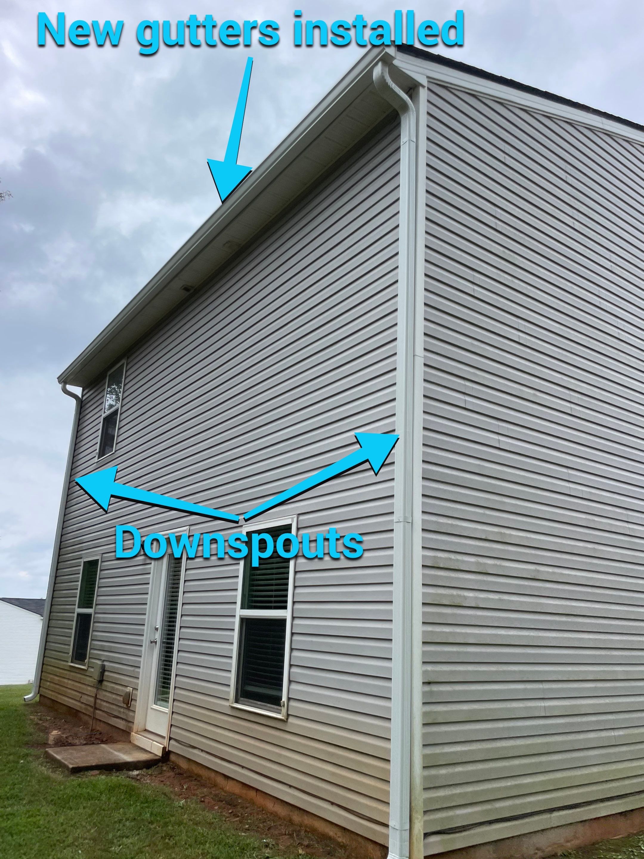 Gutters and Downspouts  by Deerfield Roofing LLC