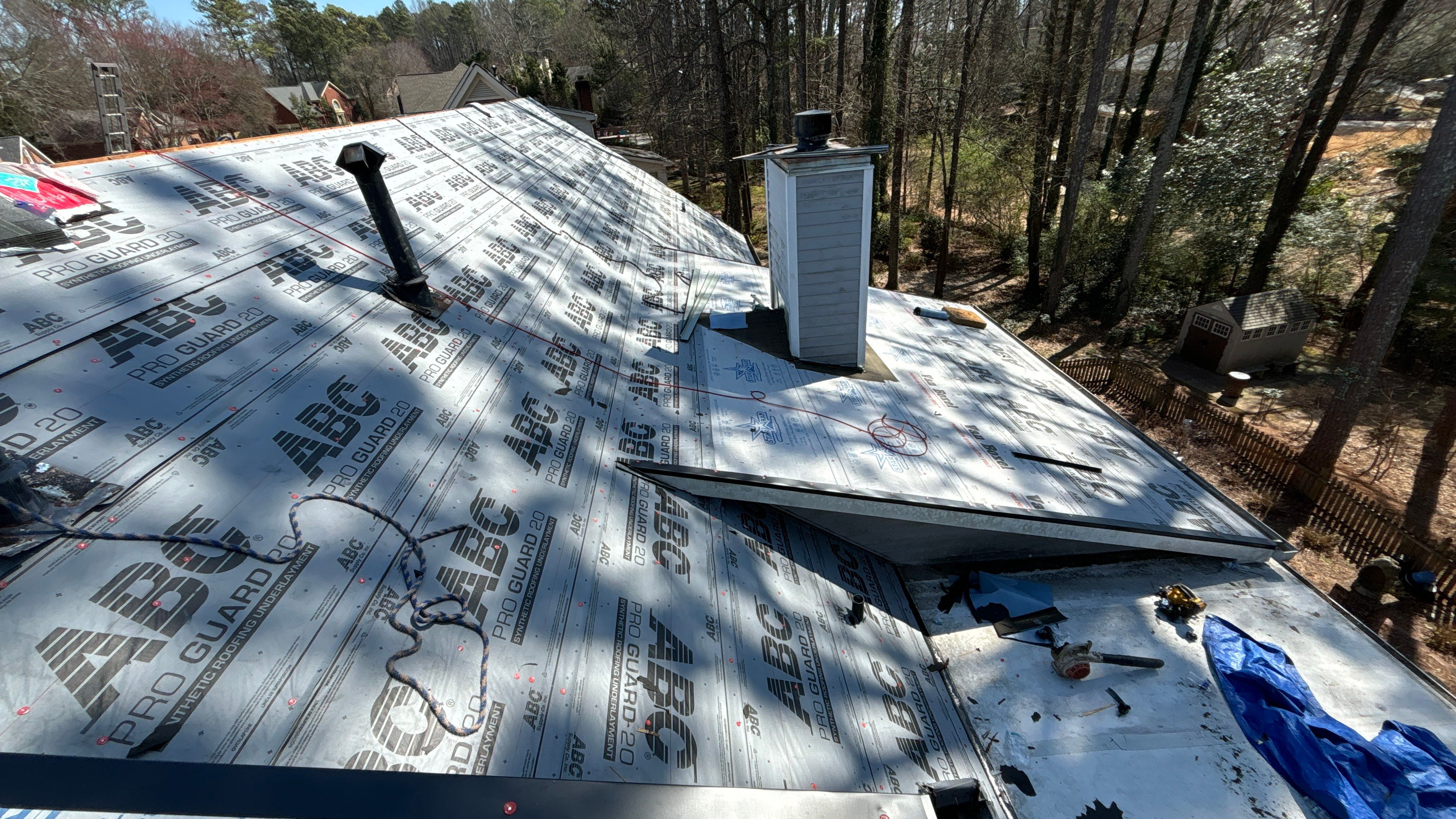 Roof Replacement Gutters & Downspouts by Deerfield Roofing LLC