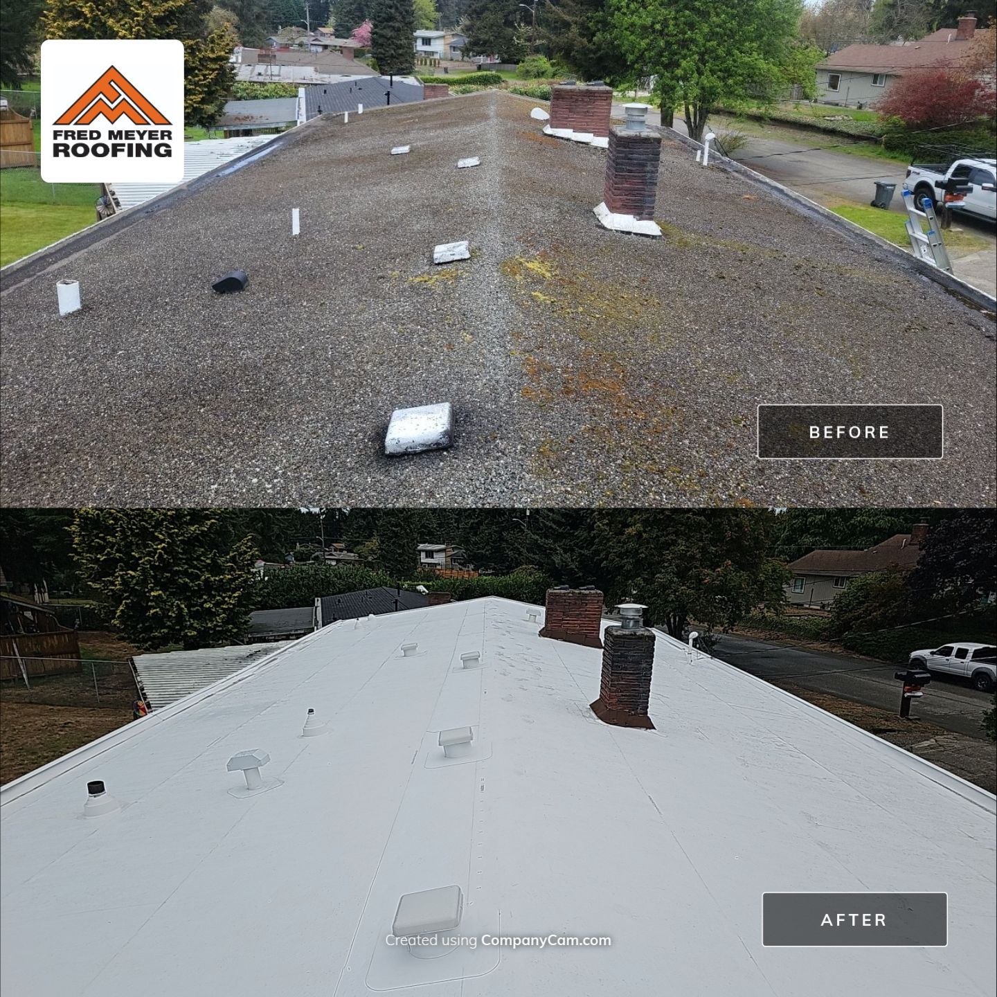 Roof Project in Des Moines by Fred Meyer Roofing
