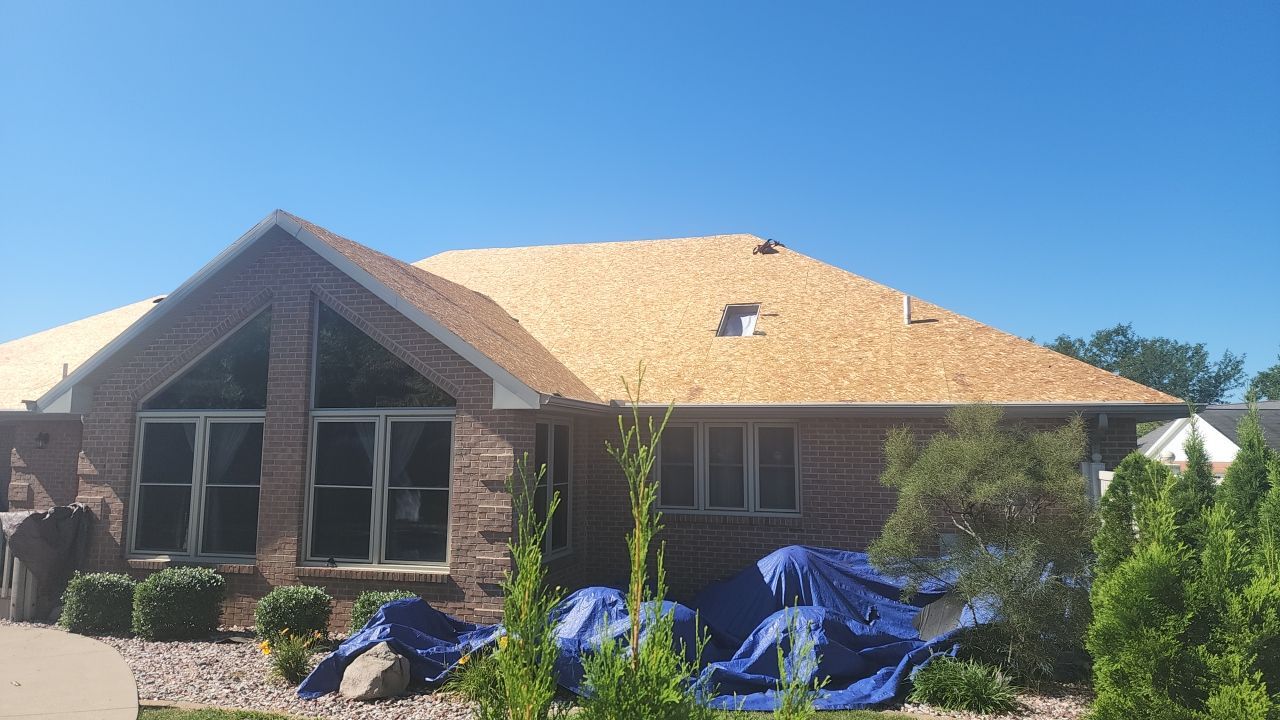 Residential Roofing Installation using GAF Timberline HDZ Weathered Wood by Nitro Roofing and Construction
