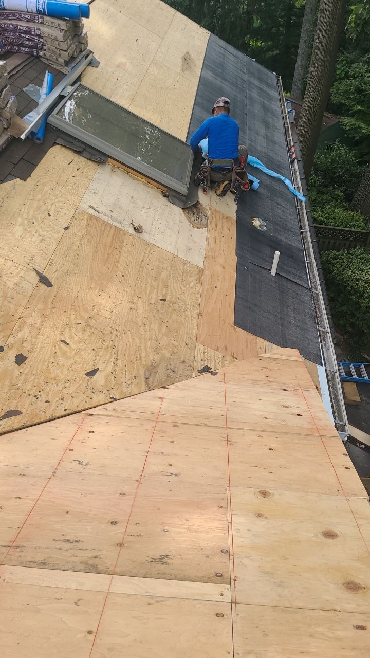 Arlington: CertainTeed Landmark Pro Designer Shingles in Max Def Heather Blend by RM Banning, Inc.