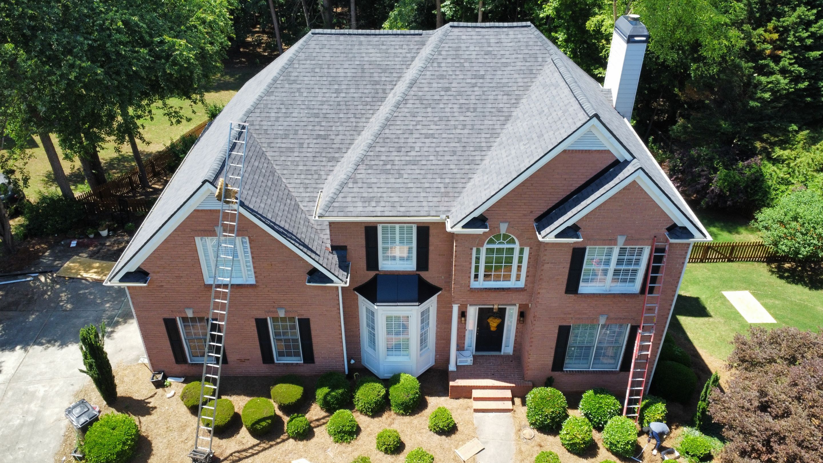 Cumming GA Roof Replacement CertainTeed Landmark Moire Black by Reset Roofing