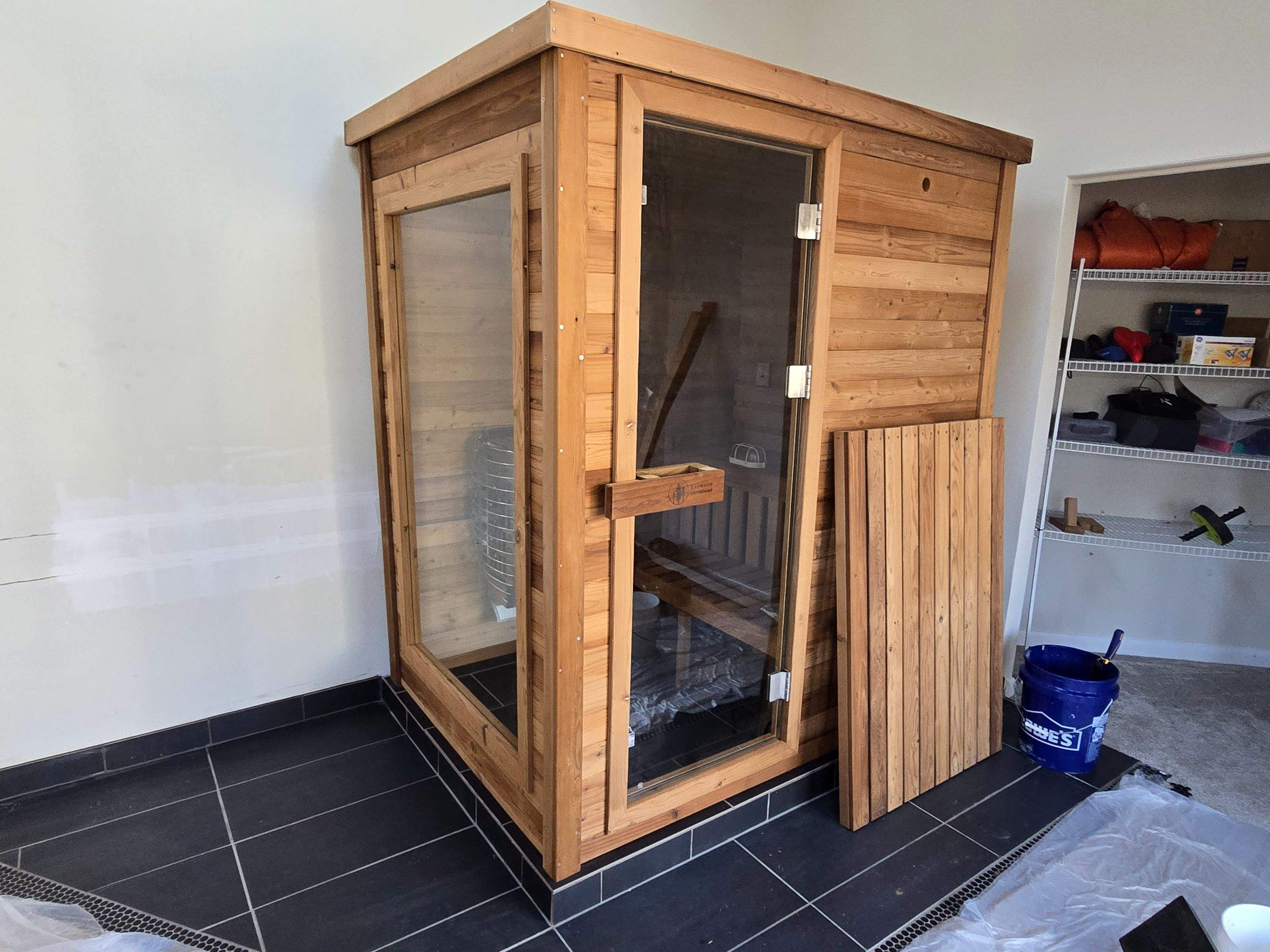 Permeable Paver & Sauna Build by Billy Weatherspoon Contractor