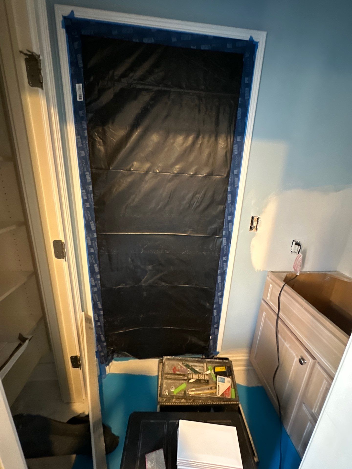 Interior Bathroom Ceiling and Wall Finishing by OCS Contracting Services