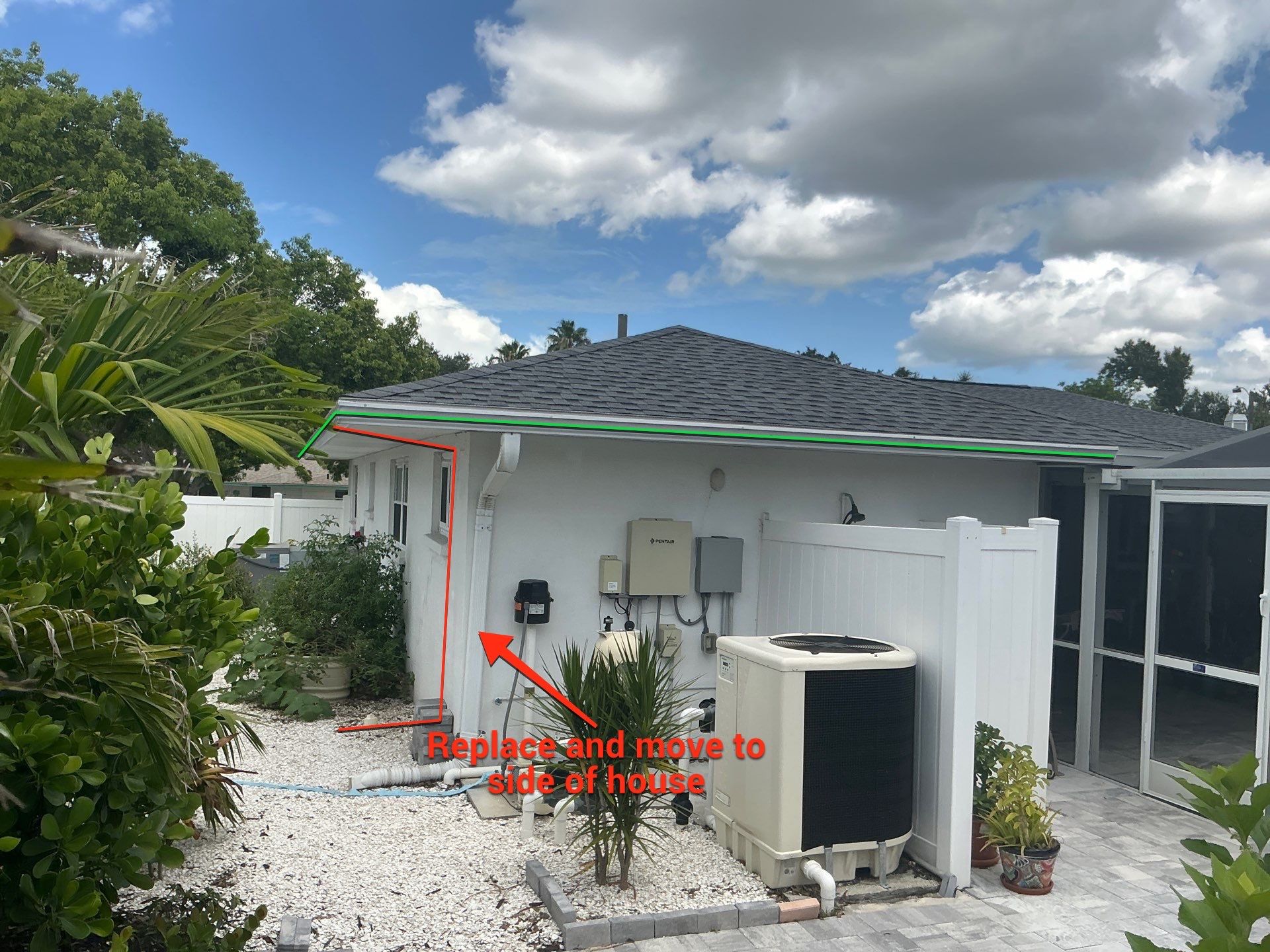 High-Performance Seamless Gutters Installed in Sarasota FL by Gutter Professors