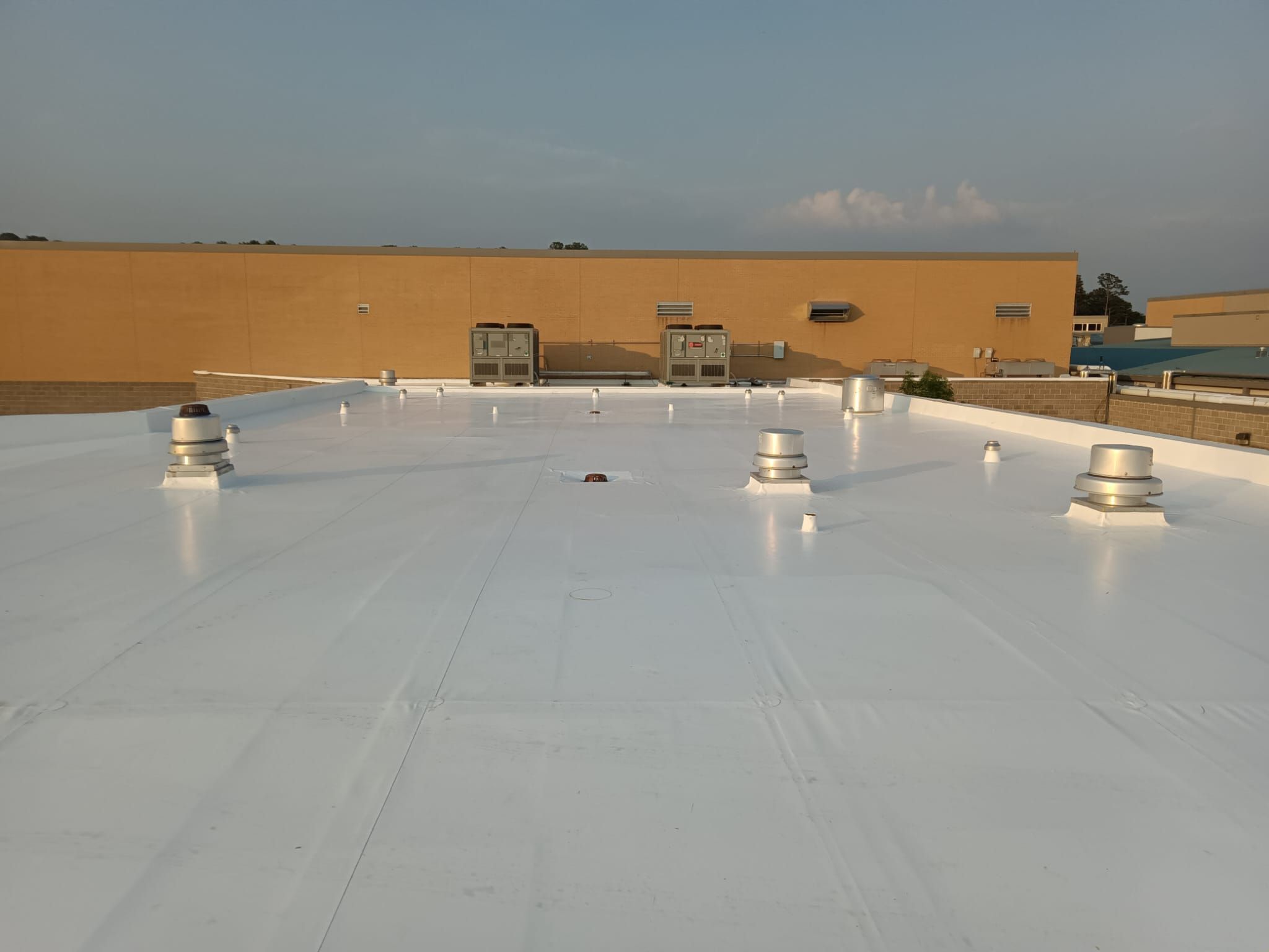 Choctaw Nation Hospital - Med Surg Building by Hostetler Roofing