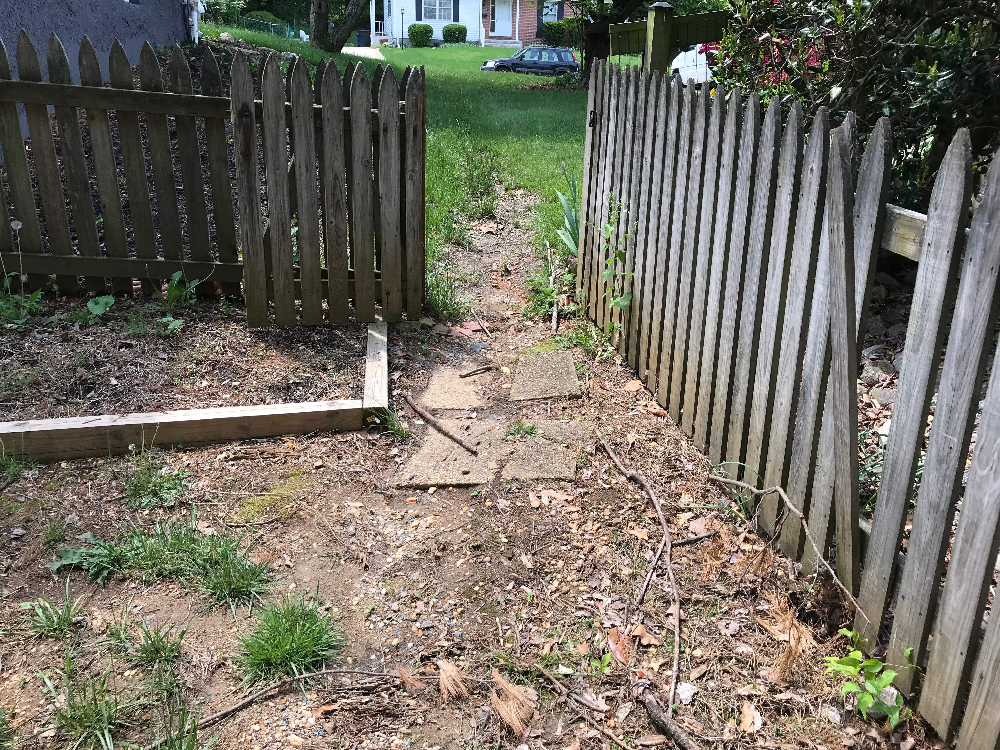 Exterior Repair using Concrete Pad/ walkway by Alpha Design Services