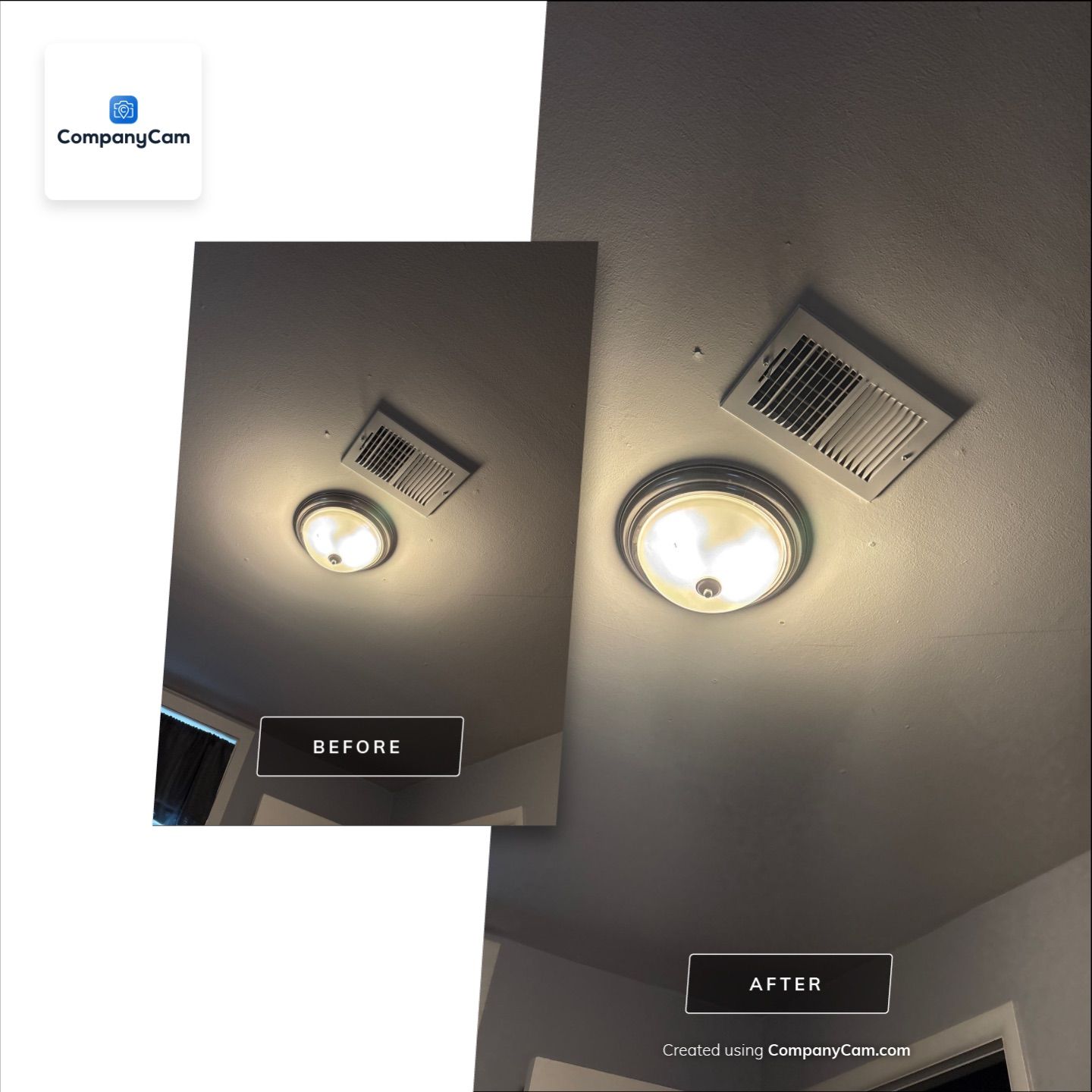 Arvada Interior Drywall Repair and Horizontal Blind Installation by CompanyCam Sales Demo