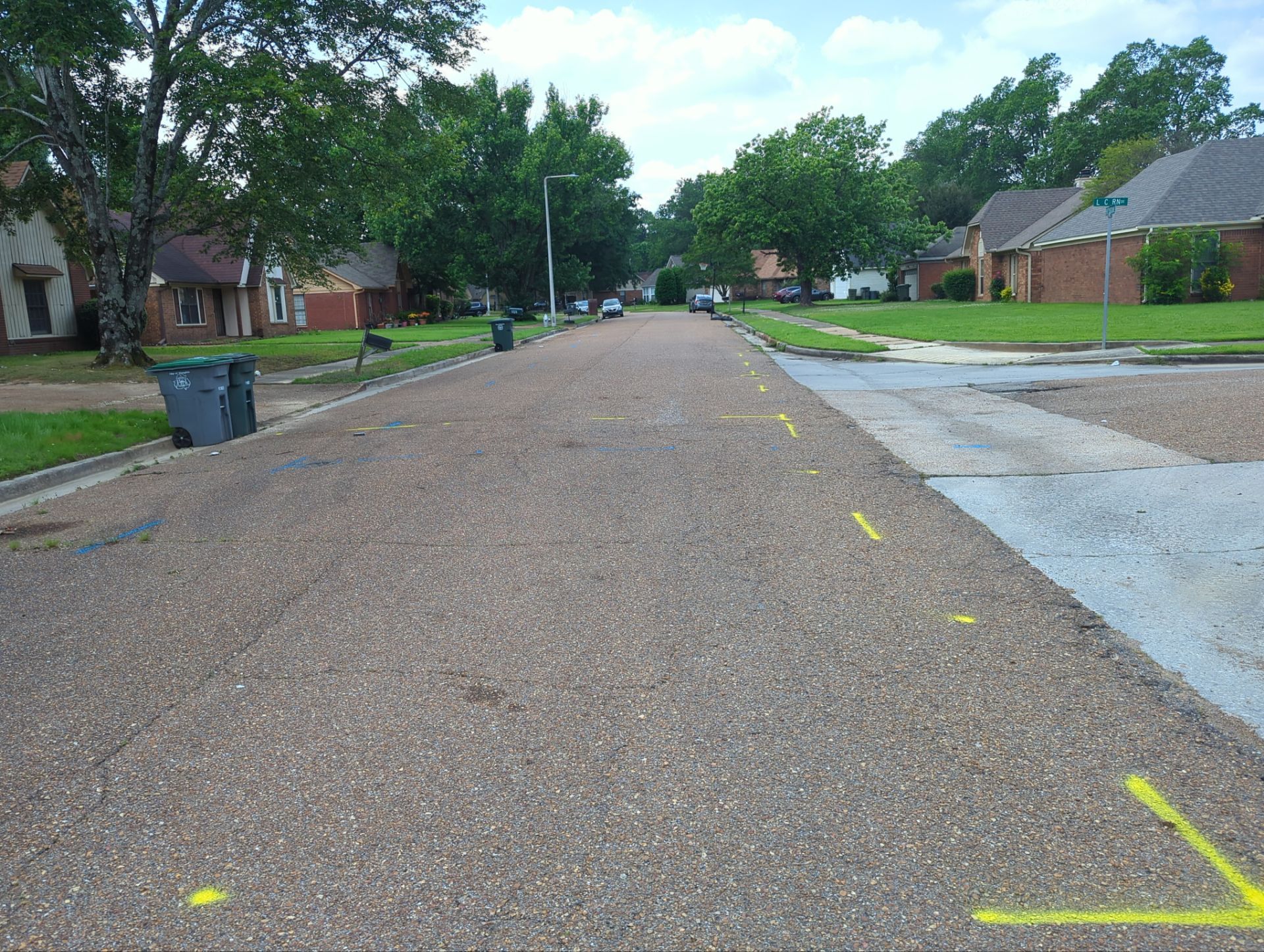 Utility R.O.W Locate for Survey and Design project by Alsip Locating Service, LLC