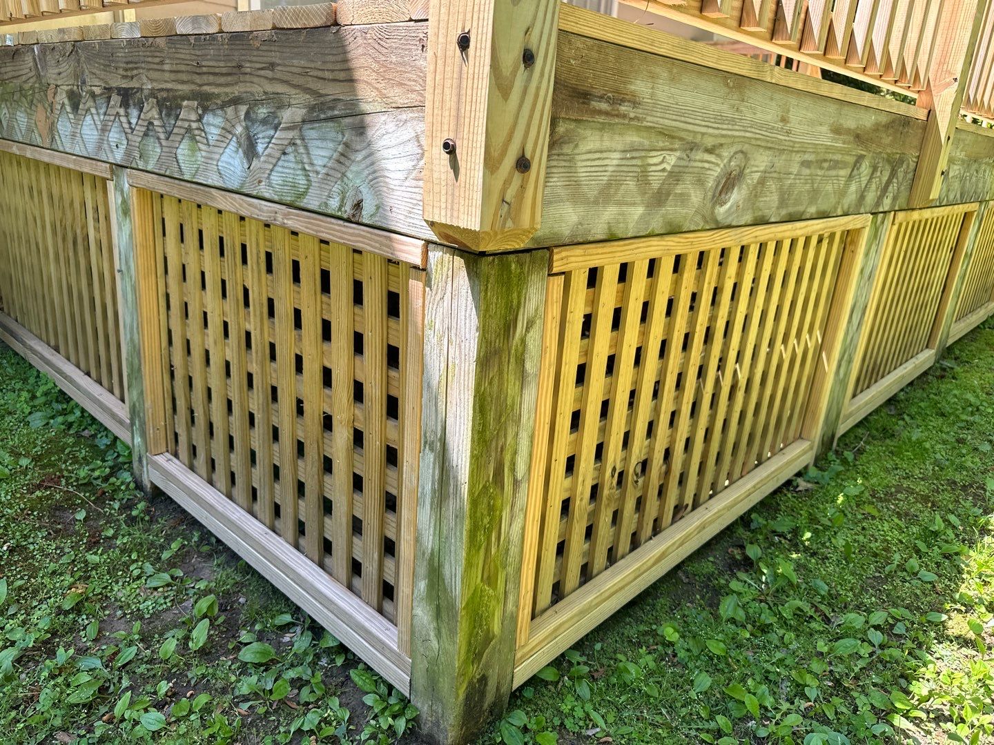 Weathered Deck using Wood Sealant by DuraSeal