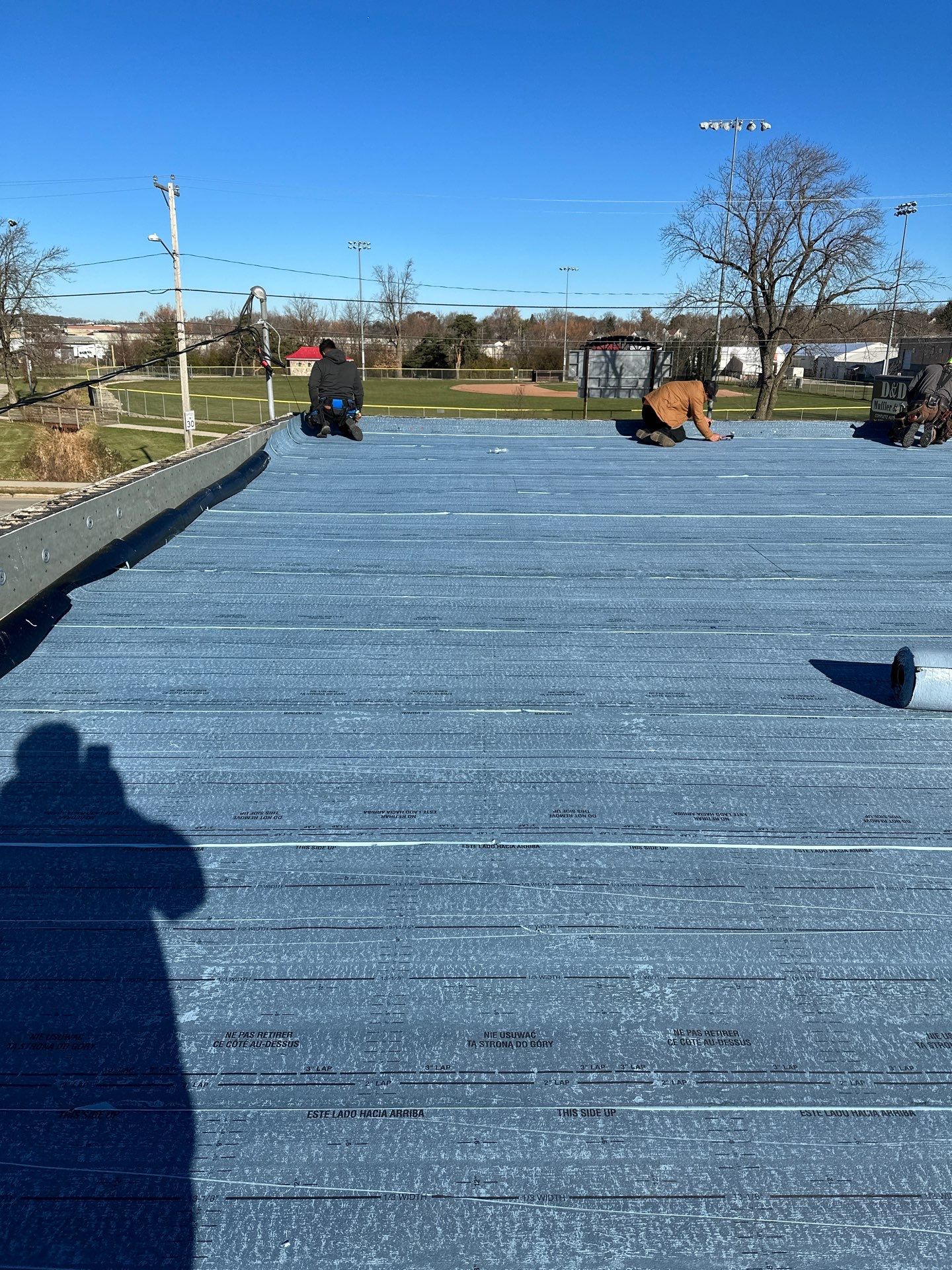 Commercial Roofing using Certainteed Flintastic Self Adhered by Stendahl Services