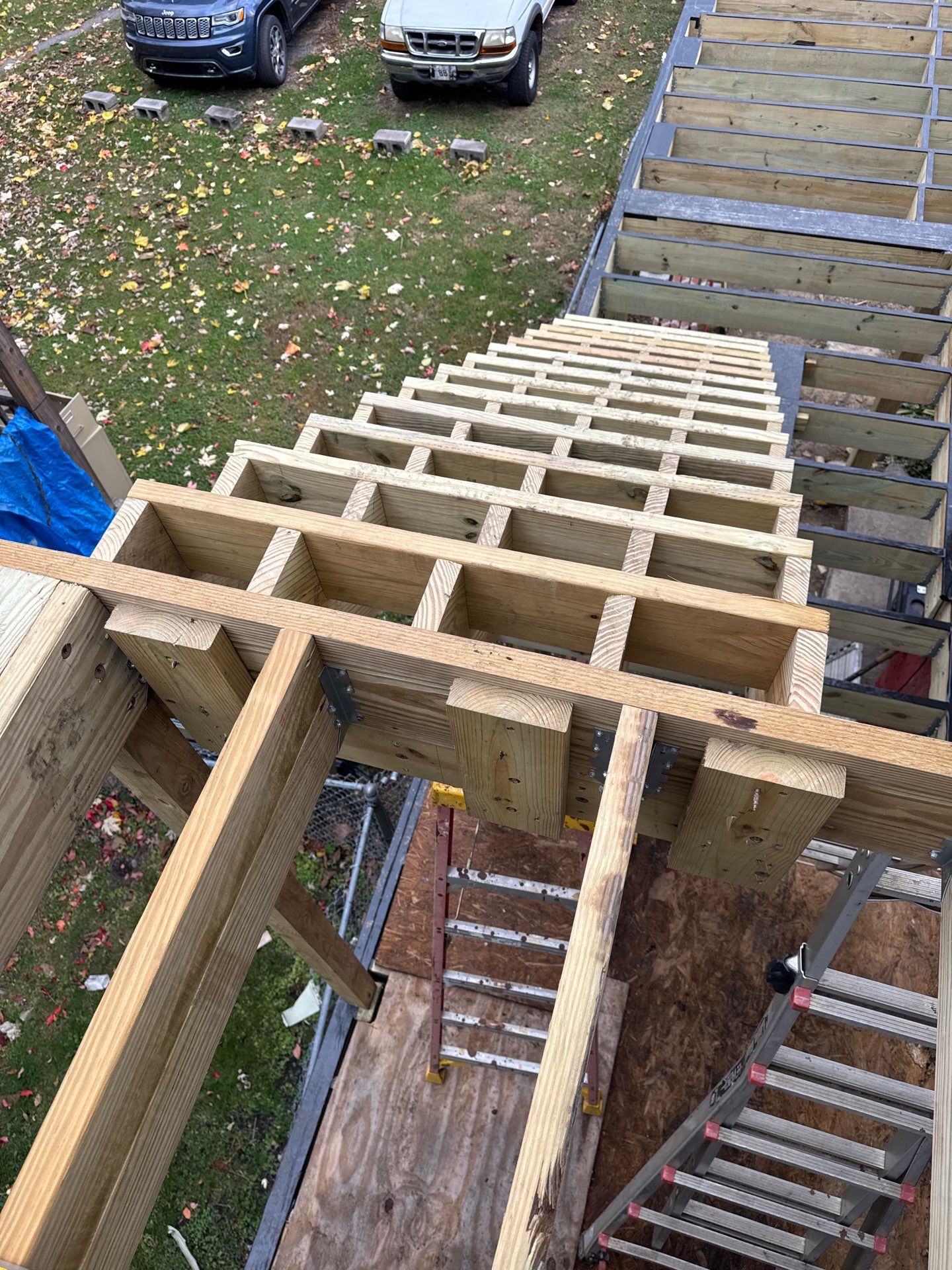 TimberTech Composite Deck and Vinyl Railing Replacement in Hinton by Walnut Hollow Decks & Outdoor Living