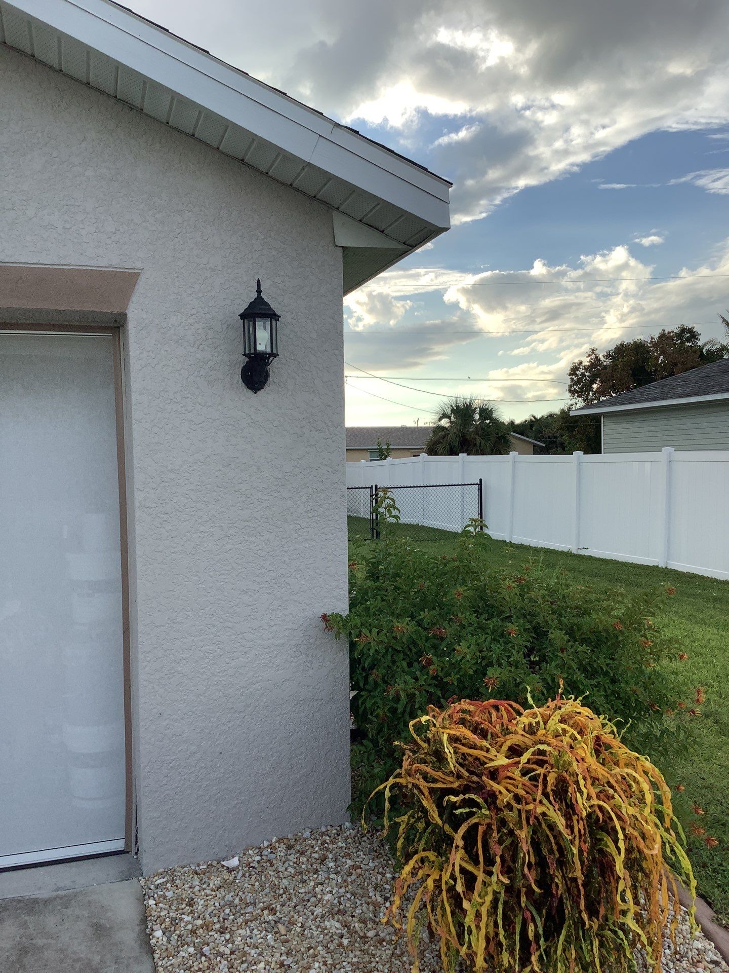 Custom Gutter System for a New Home in Cape Coral FL by Gutter Professors
