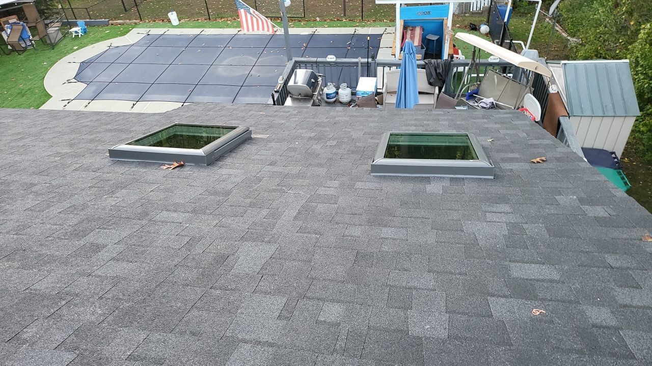 Residential Roofing Installation using Owens Corning TruDefinition Duration Onyx Black by A Plus Exterior