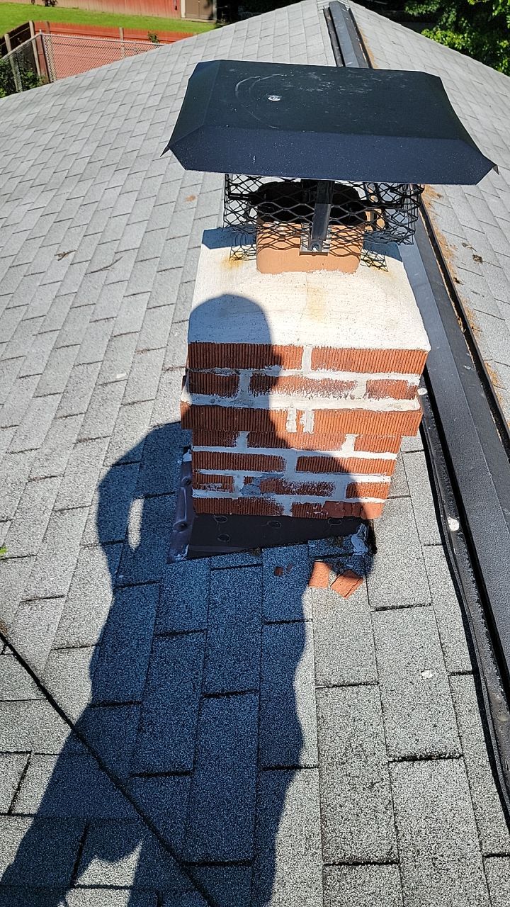 Brand: Atlas Pinnacle Color: Pristine Sunset Drip: White by Eagle Eye Roofing