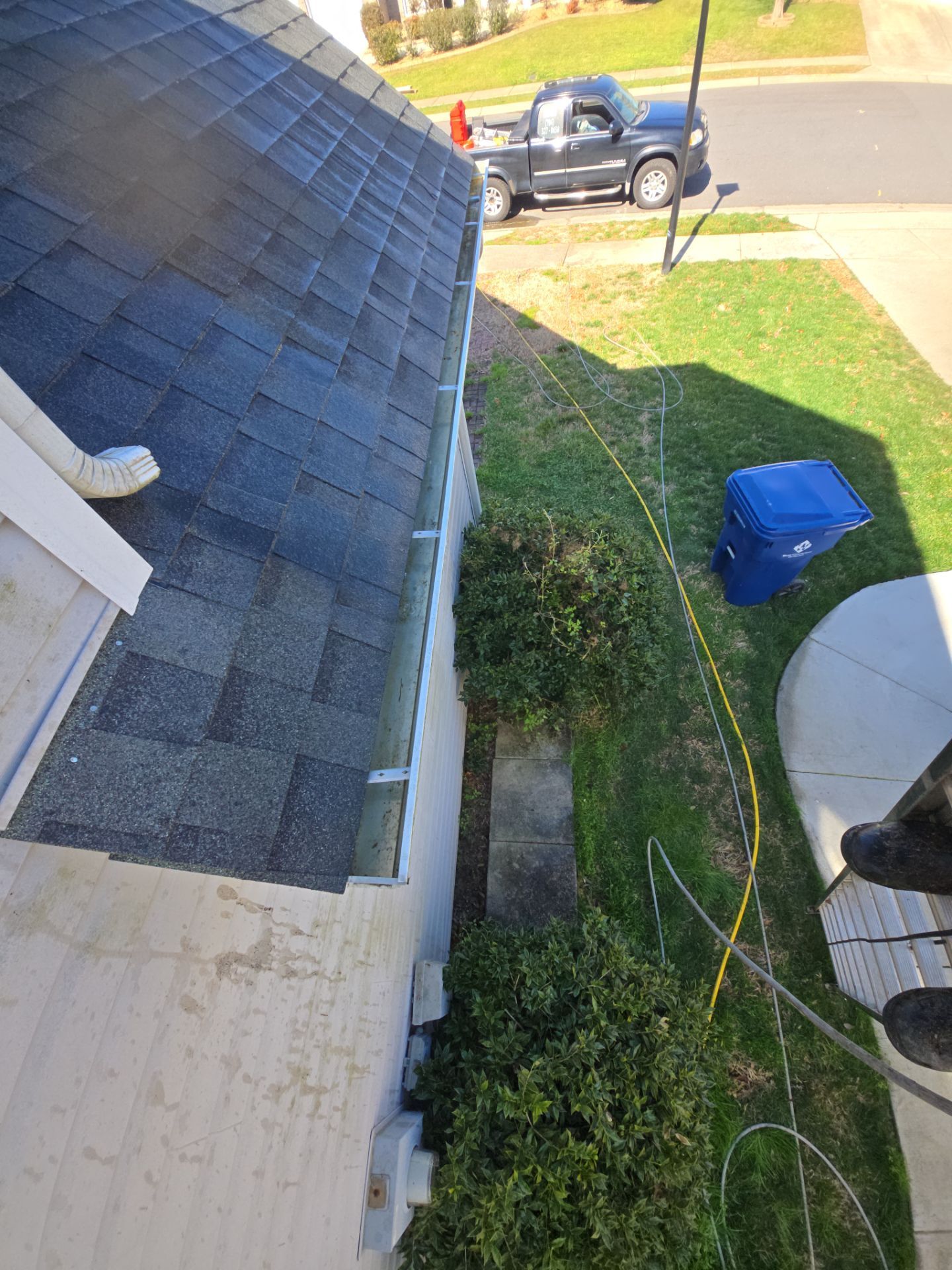 House Wash using cleaner by G&H Home Tech Pros LLC