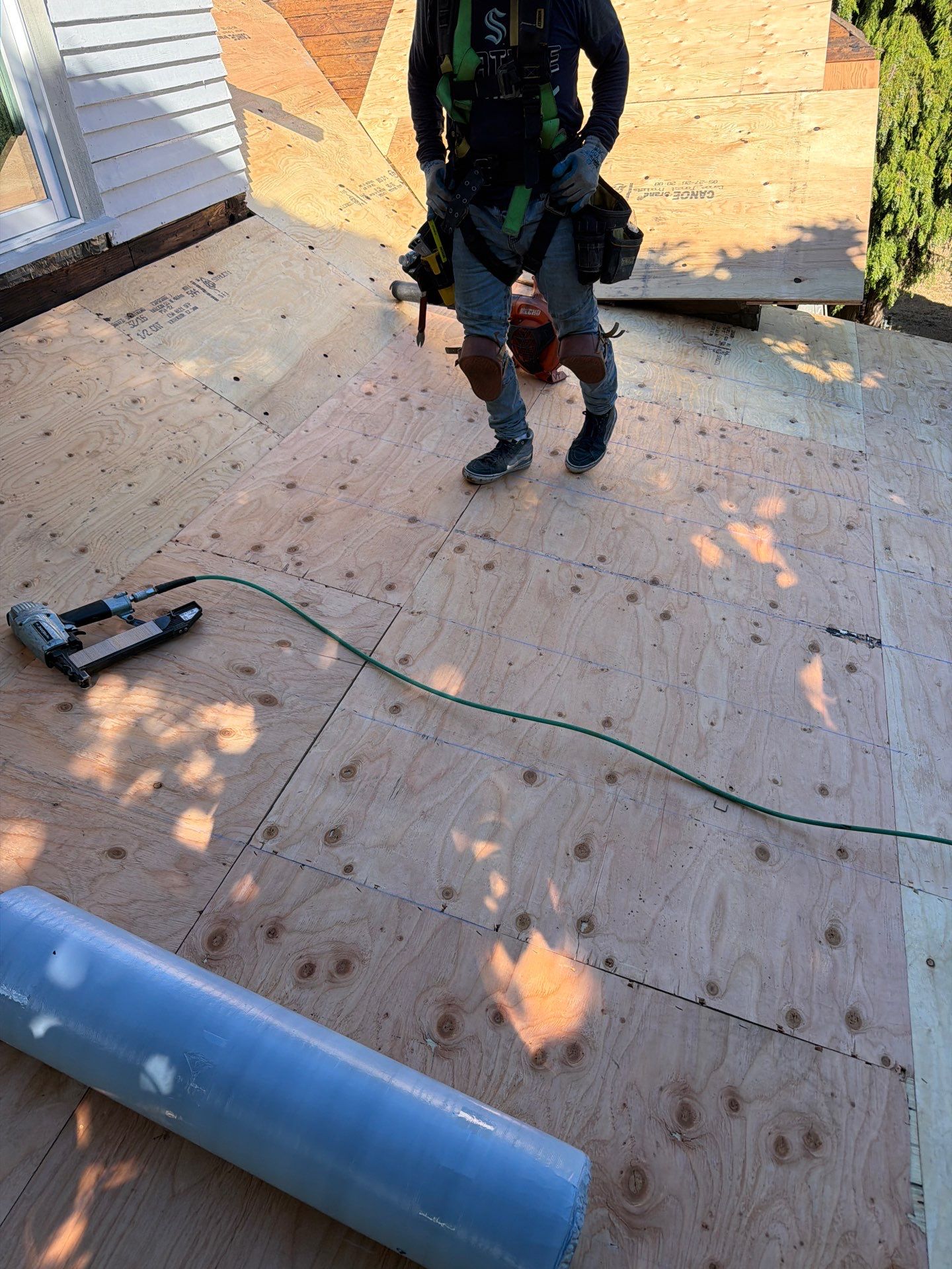 Residential Roofing Installation using GAF HDZ Shingles by Roofing Formula LLC
